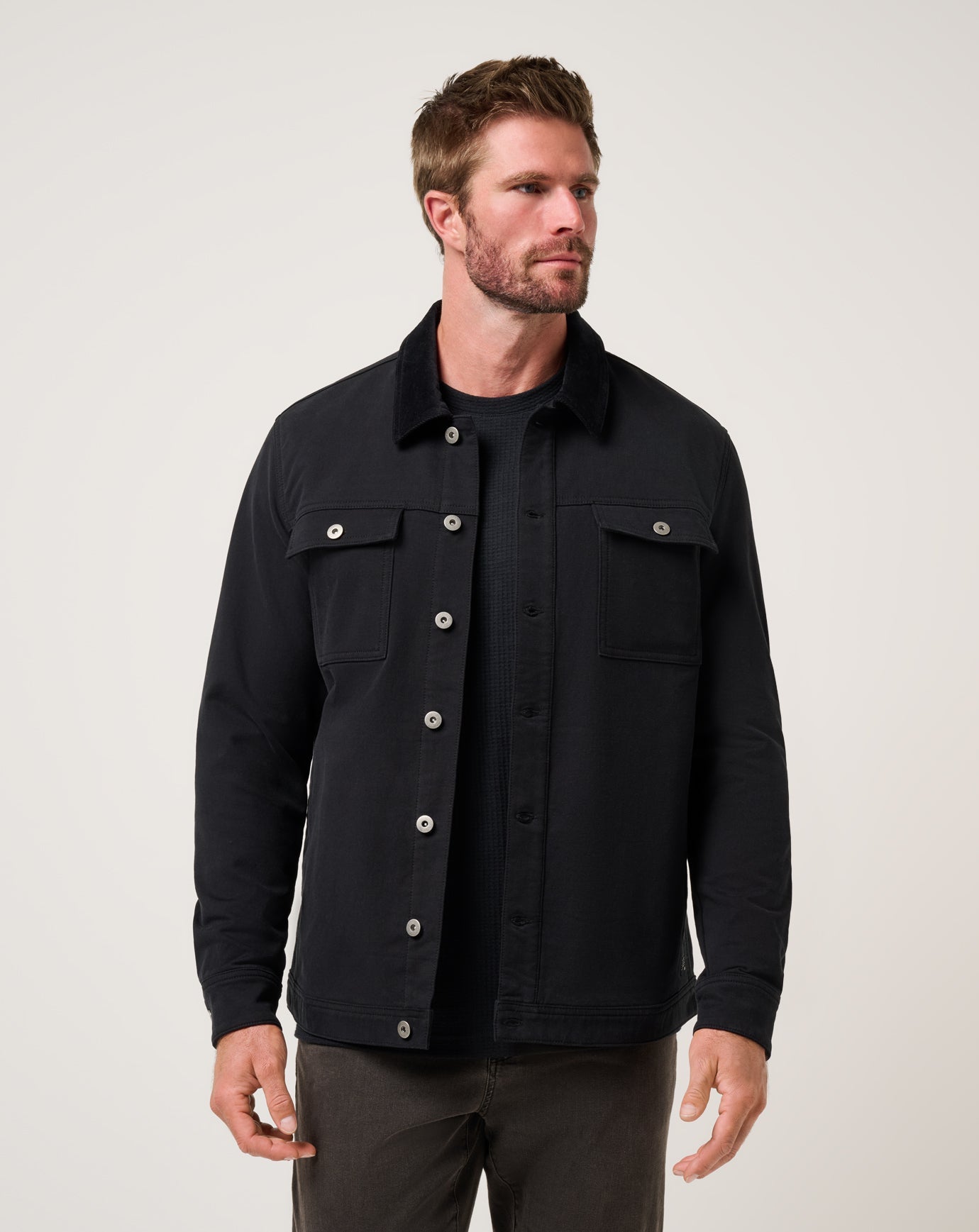Cloud Denim Cord Jacket - Travis Mathew