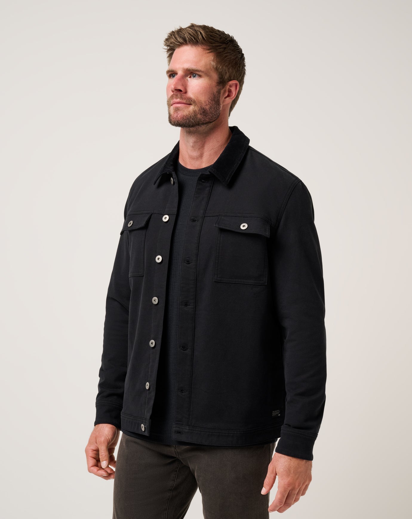 Cloud Denim Cord Jacket - Travis Mathew