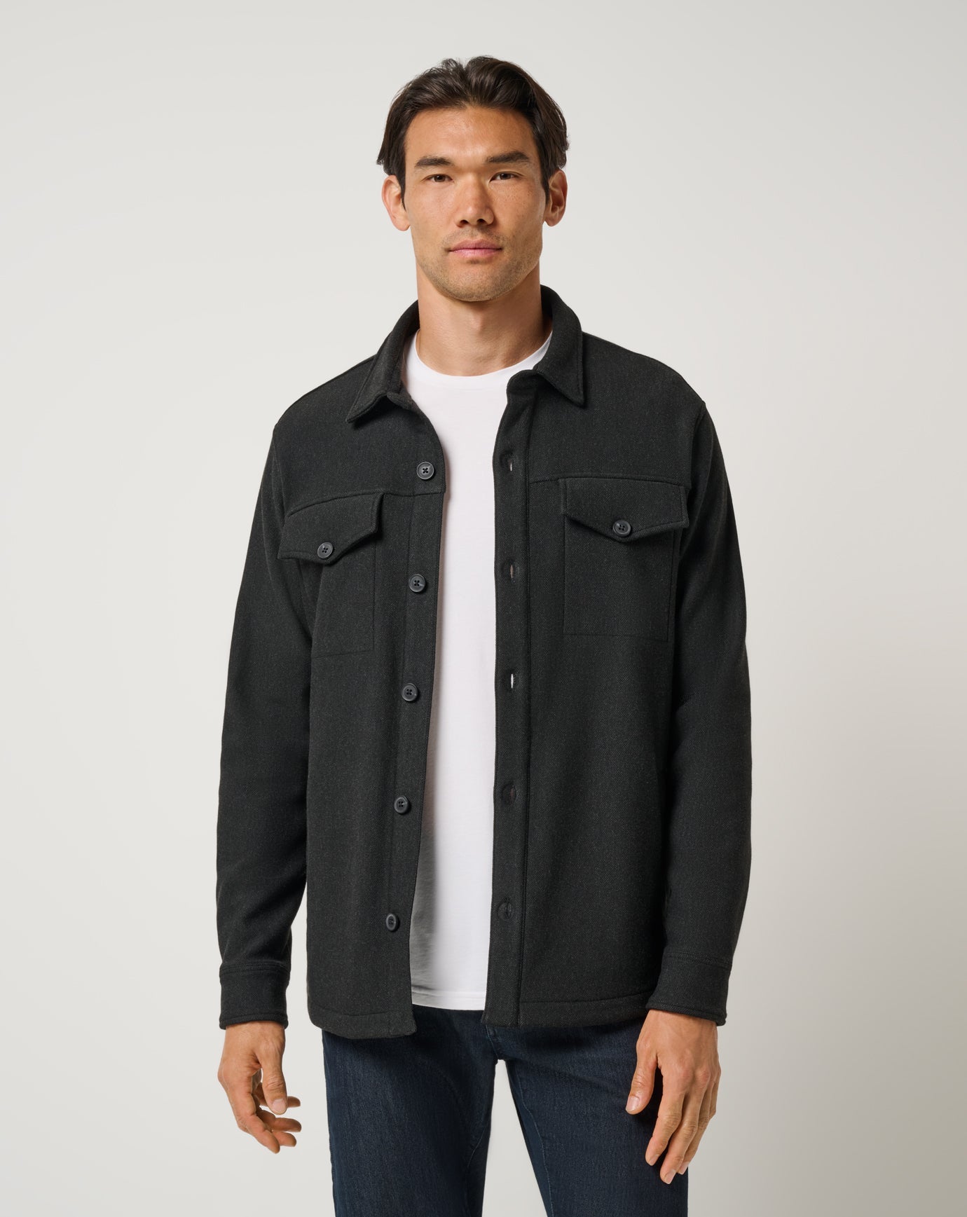 Are We There Yet Shirt Jacket - Travis Mathew