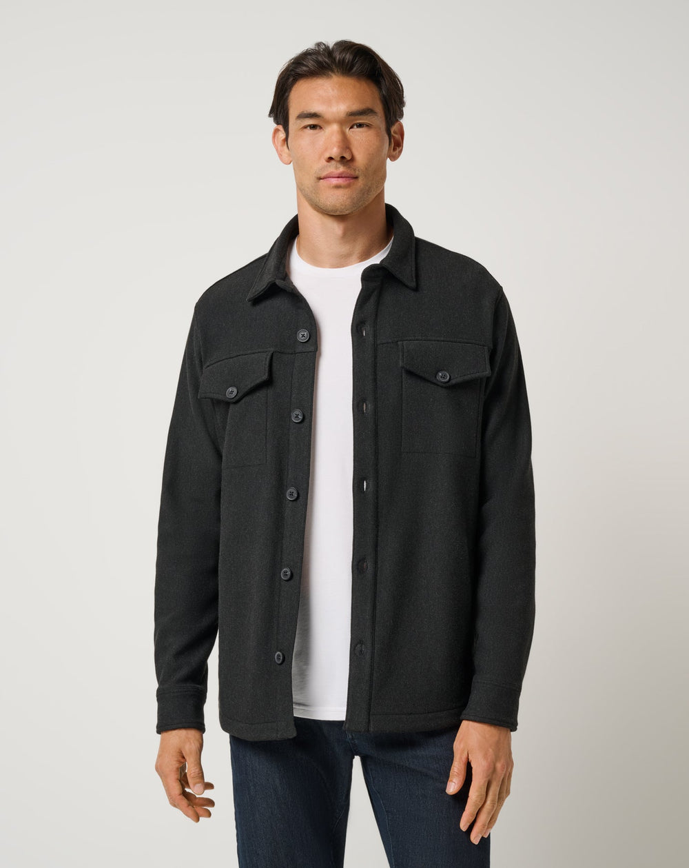 Are We There Yet Shirt Jacket - Travis Mathew
