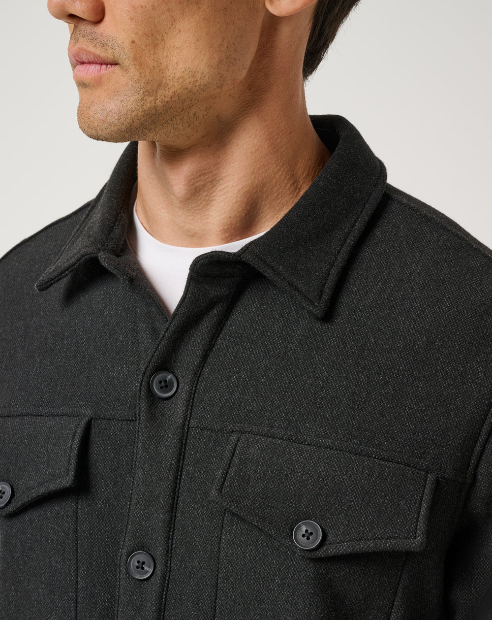 Are We There Yet Shirt Jacket - Travis Mathew