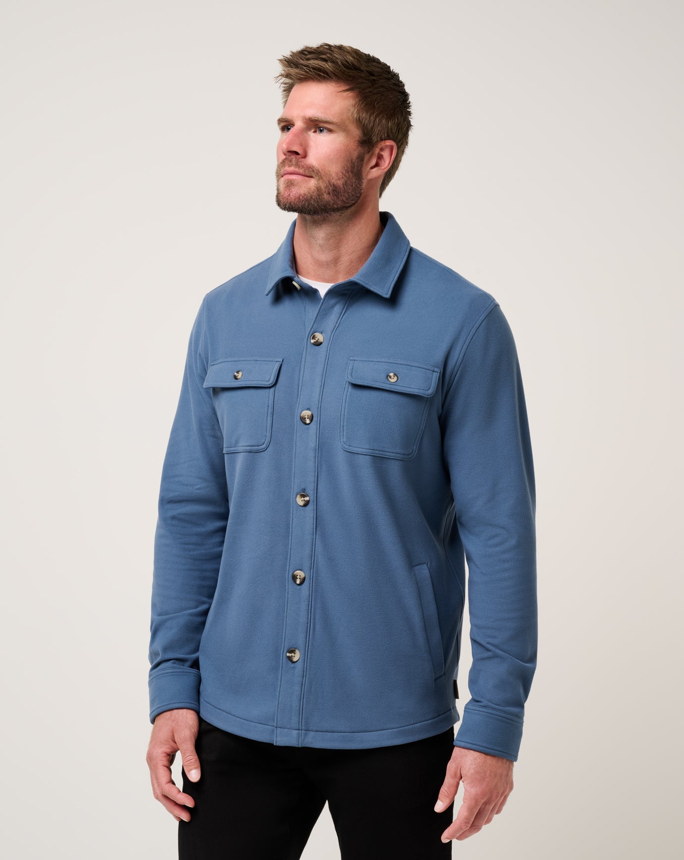 Peak Fleece Shirt Jacket - Travis Mathew