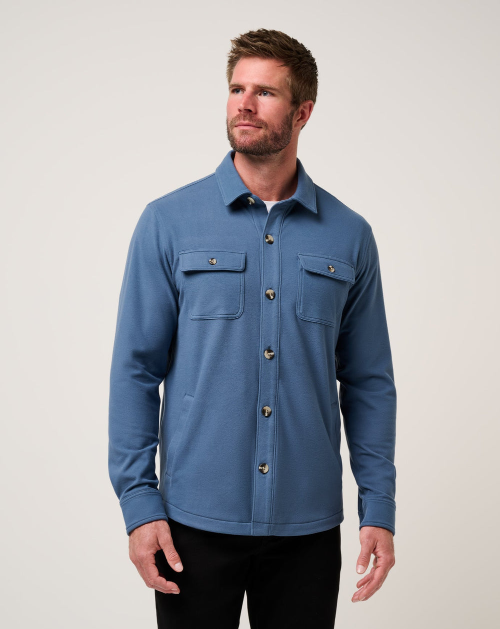 Peak Fleece Shirt Jacket - Travis Mathew