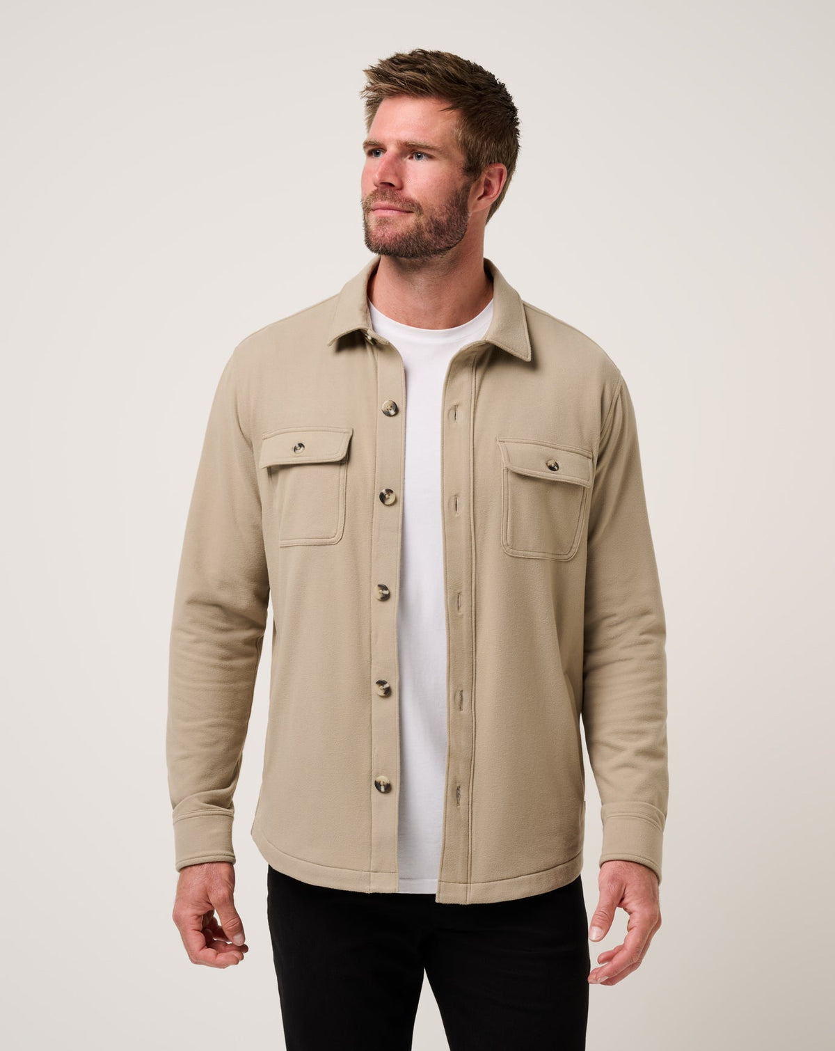 Peak Fleece Shirt Jacket - Travis Mathew