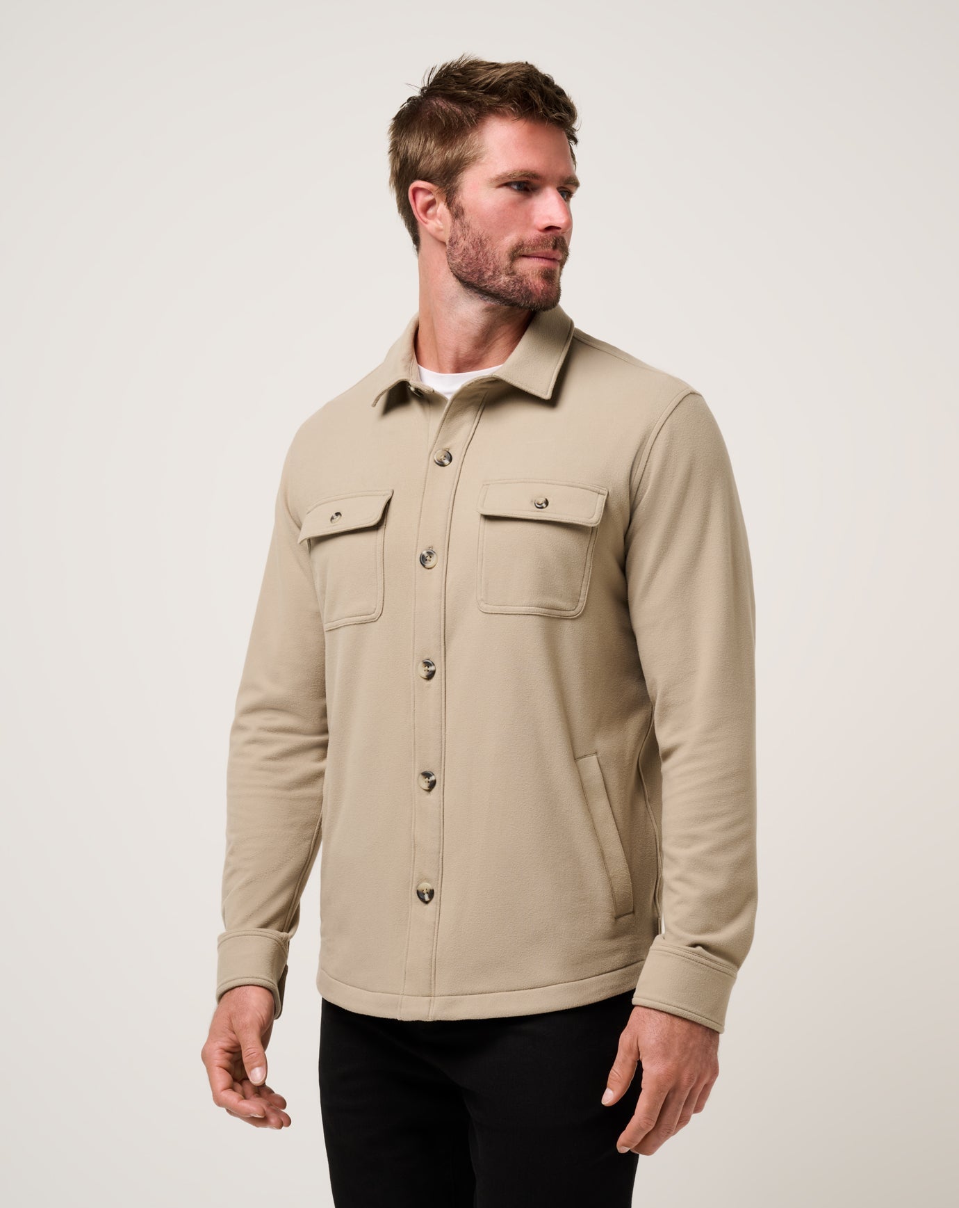 Peak Fleece Shirt Jacket - Travis Mathew