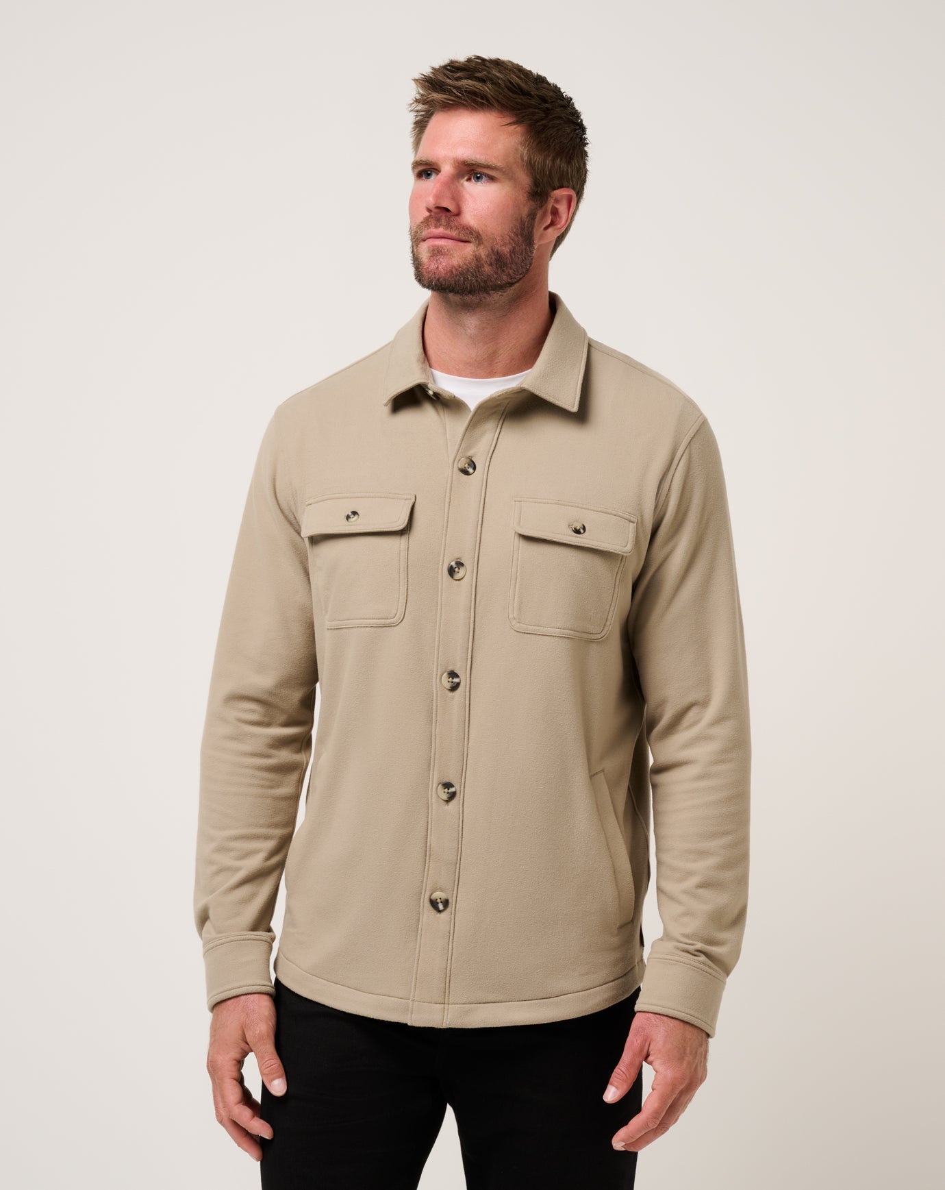 Peak Fleece Shirt Jacket - Travis Mathew