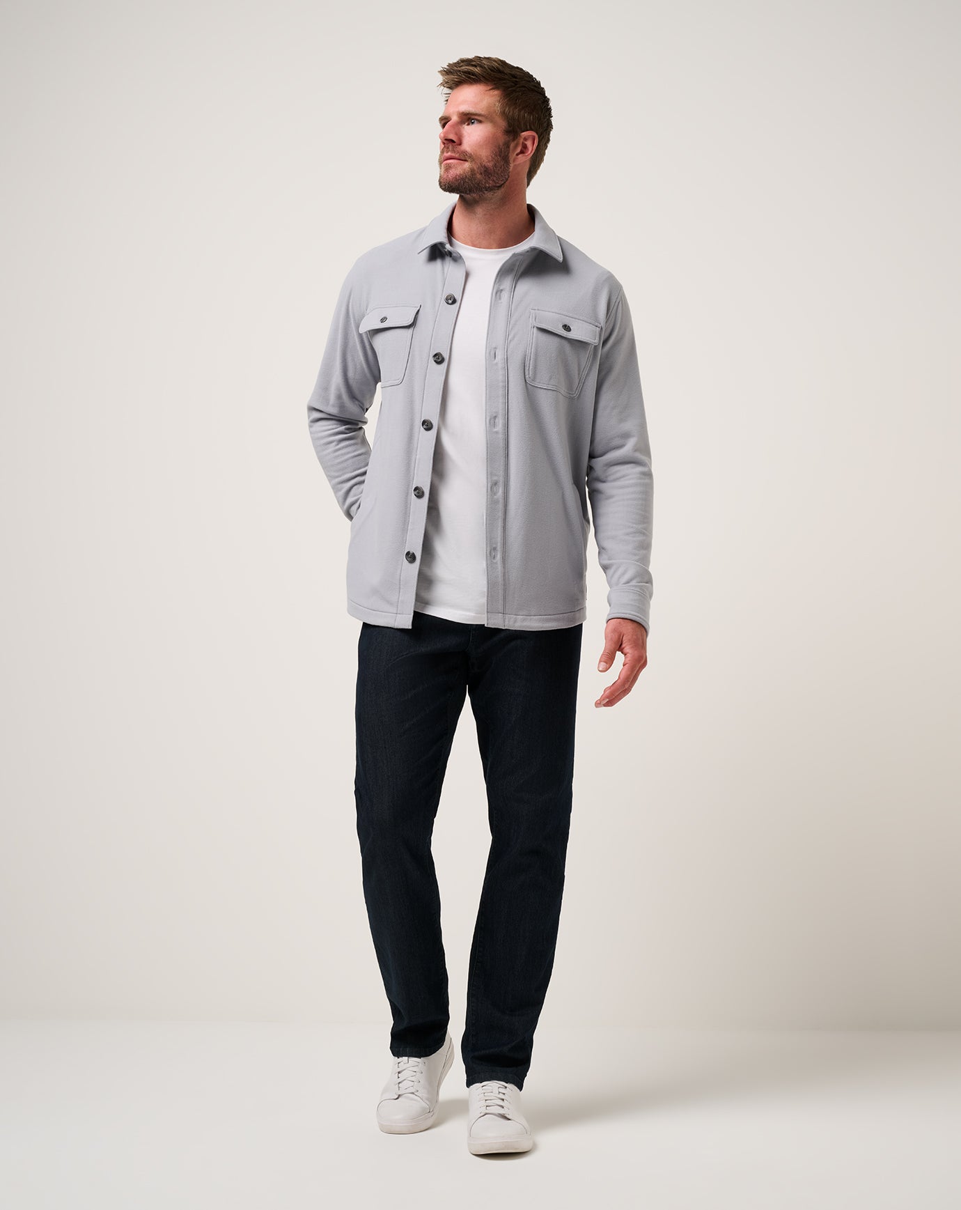 Peak Fleece Shirt Jacket - Travis Mathew