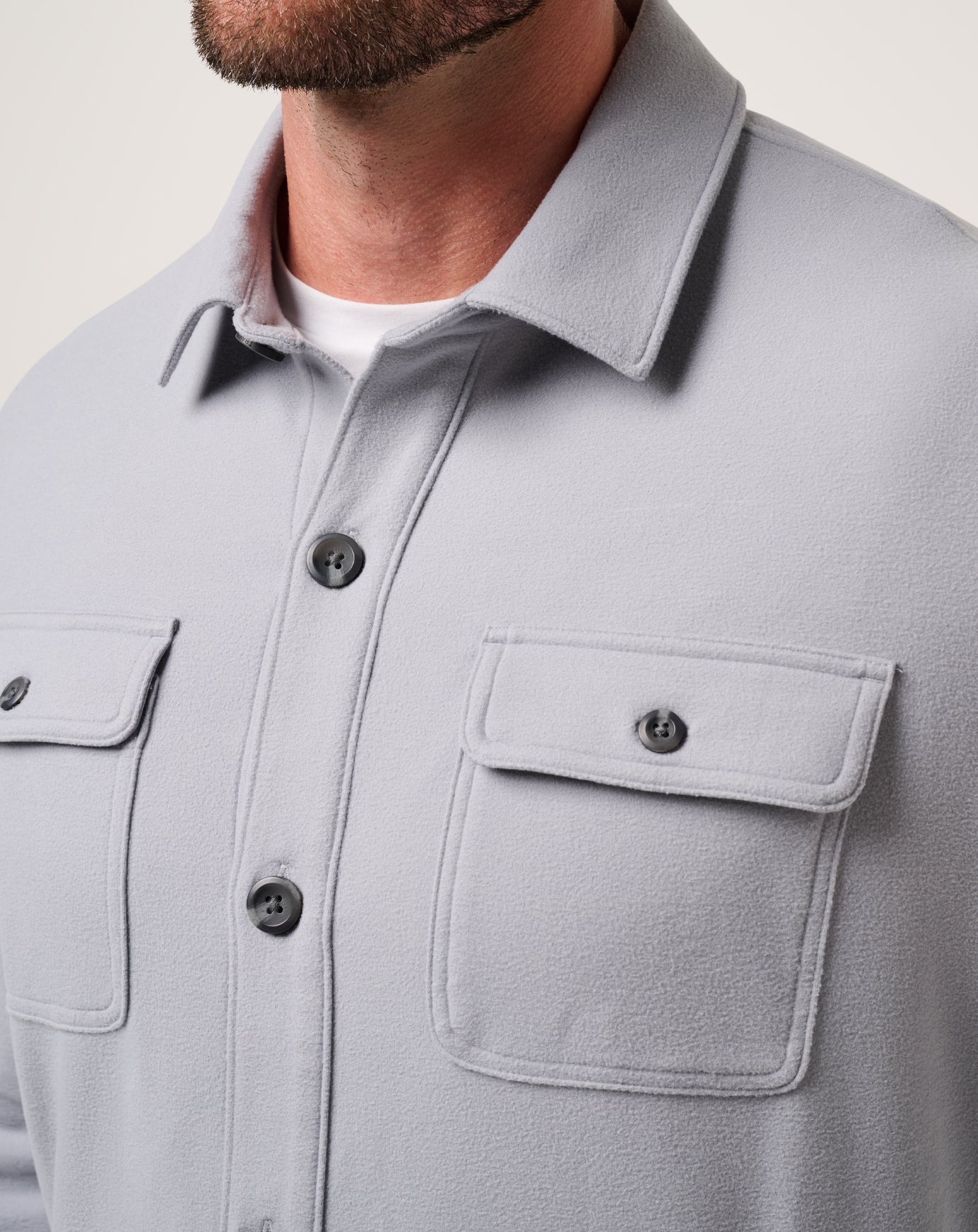 Peak Fleece Shirt Jacket - Travis Mathew