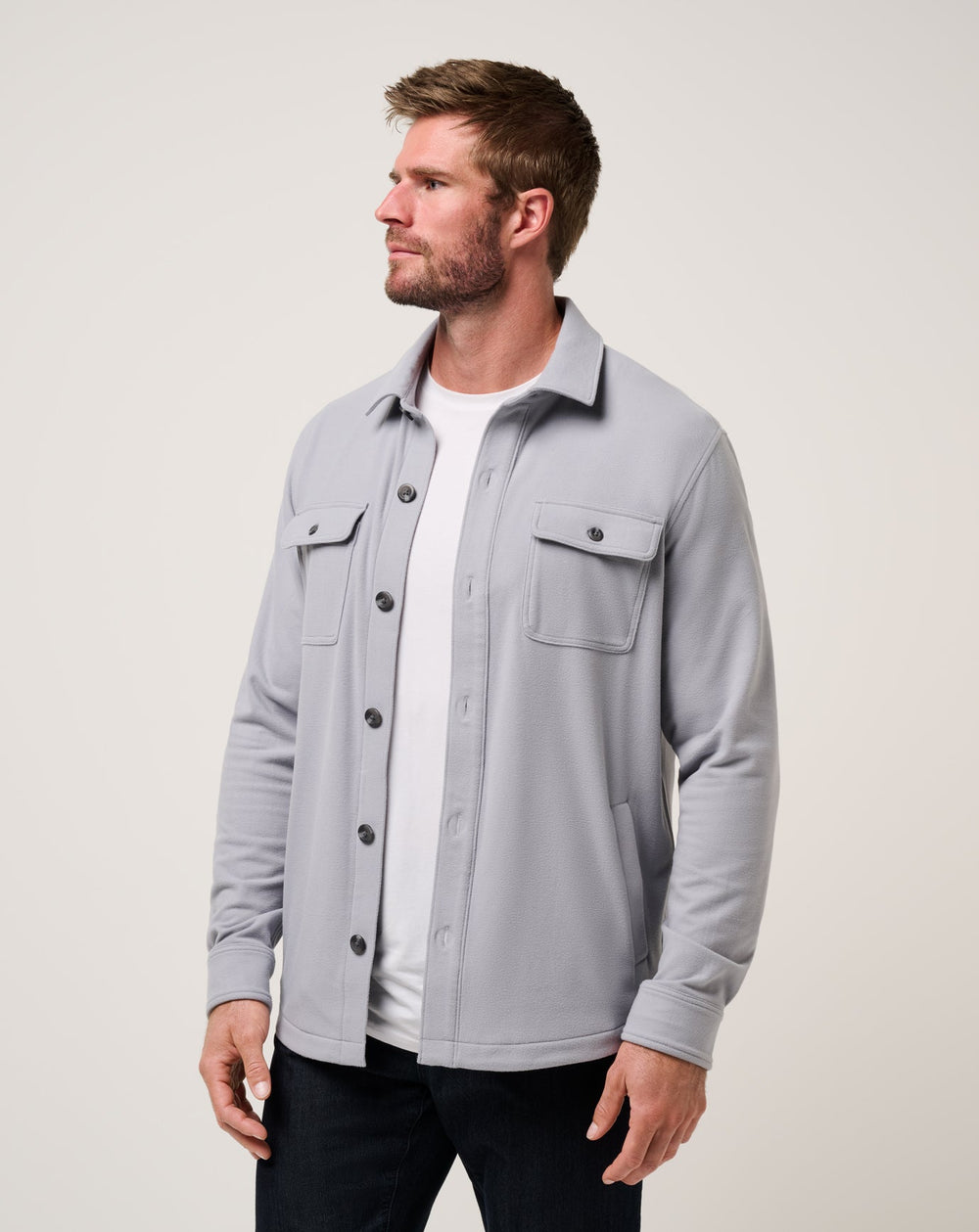 Peak Fleece Shirt Jacket - Travis Mathew