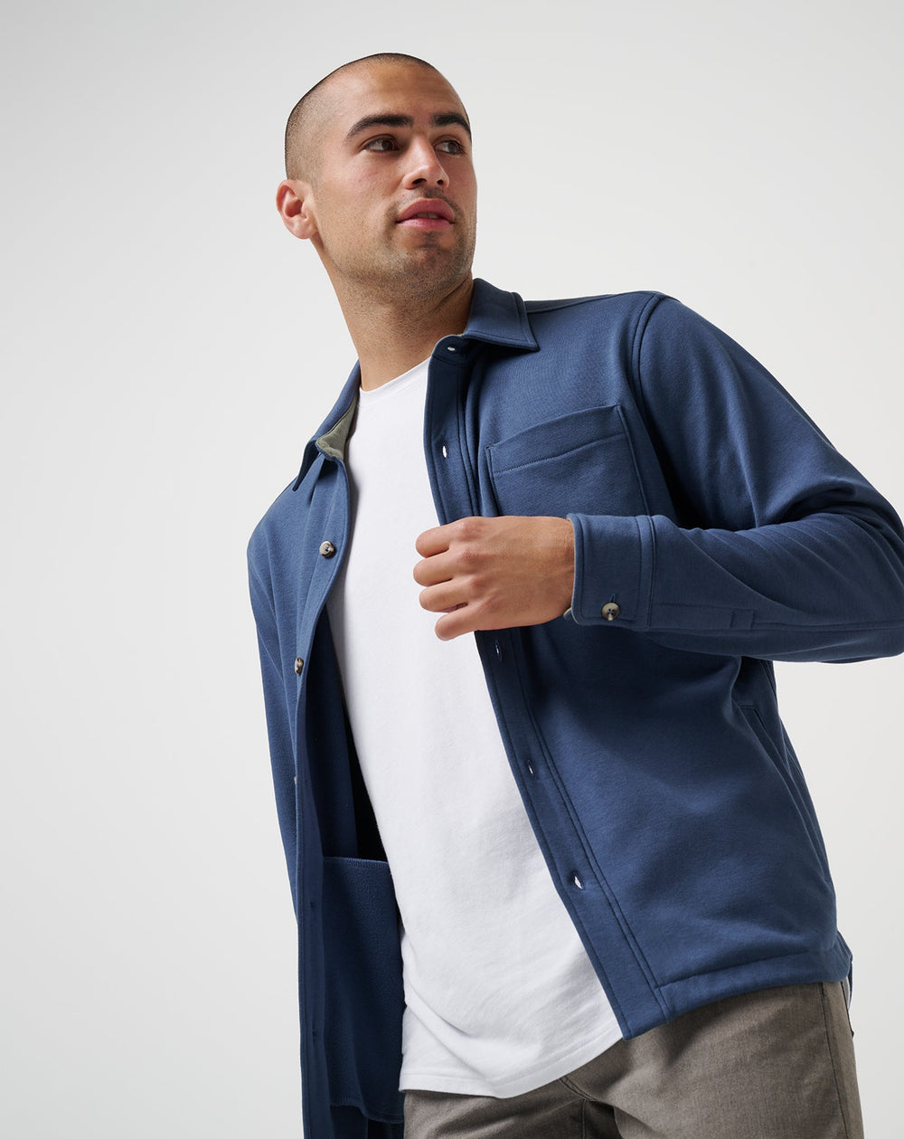 Cloud Shirt Jacket - Travis Mathew