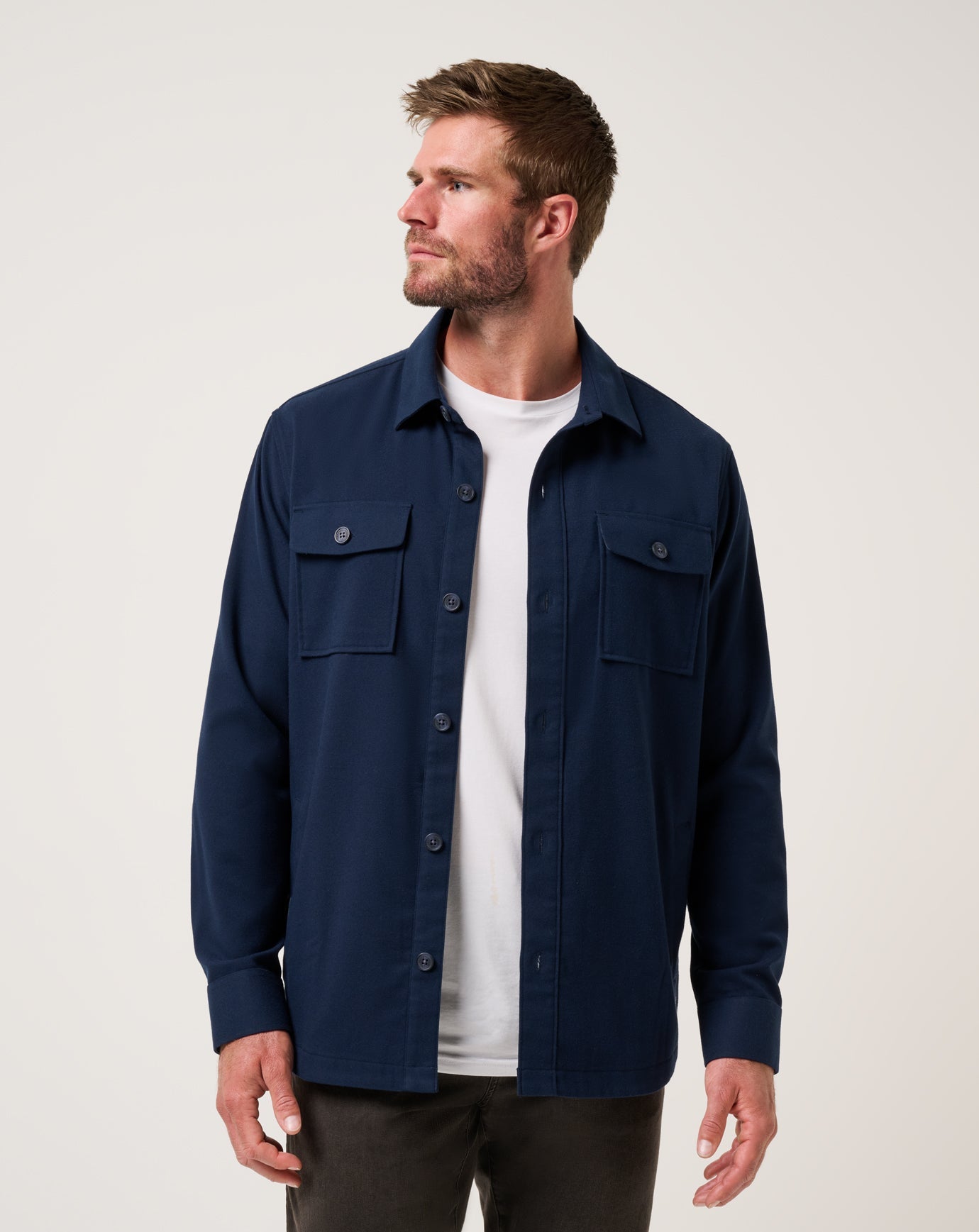 Wanna Bet Shirt Jacket - Travis Mathew
