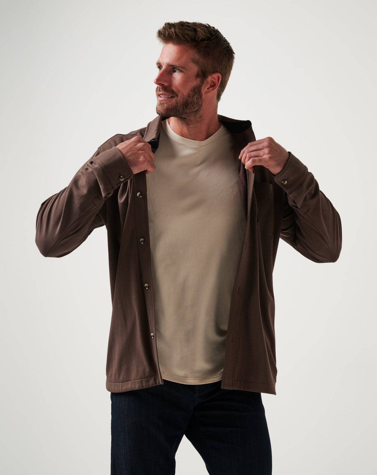Cloud Shirt Jacket - Travis Mathew