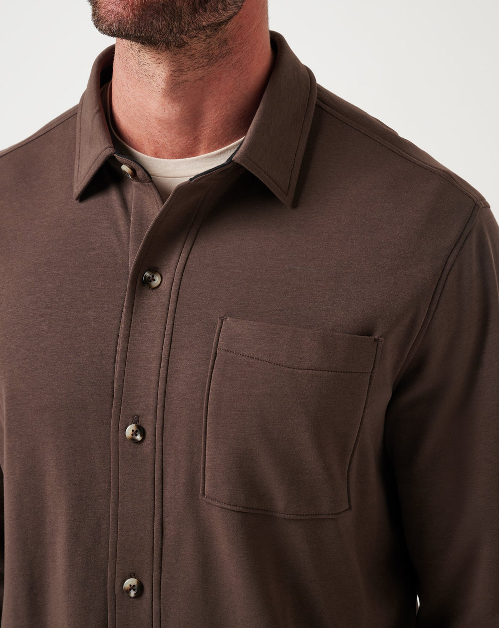 Cloud Shirt Jacket - Travis Mathew