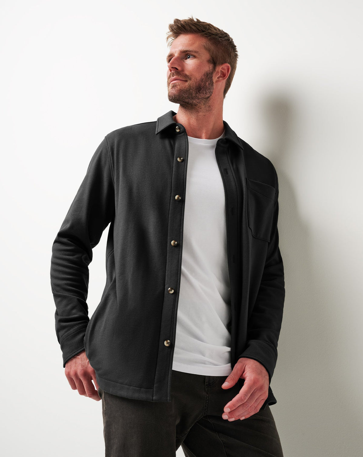 Cloud Shirt Jacket - Travis Mathew