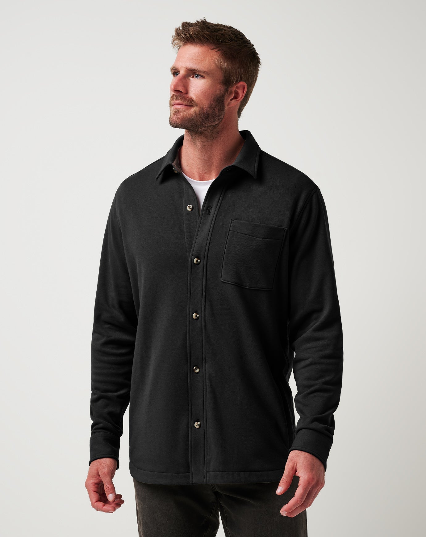 Cloud Shirt Jacket - Travis Mathew