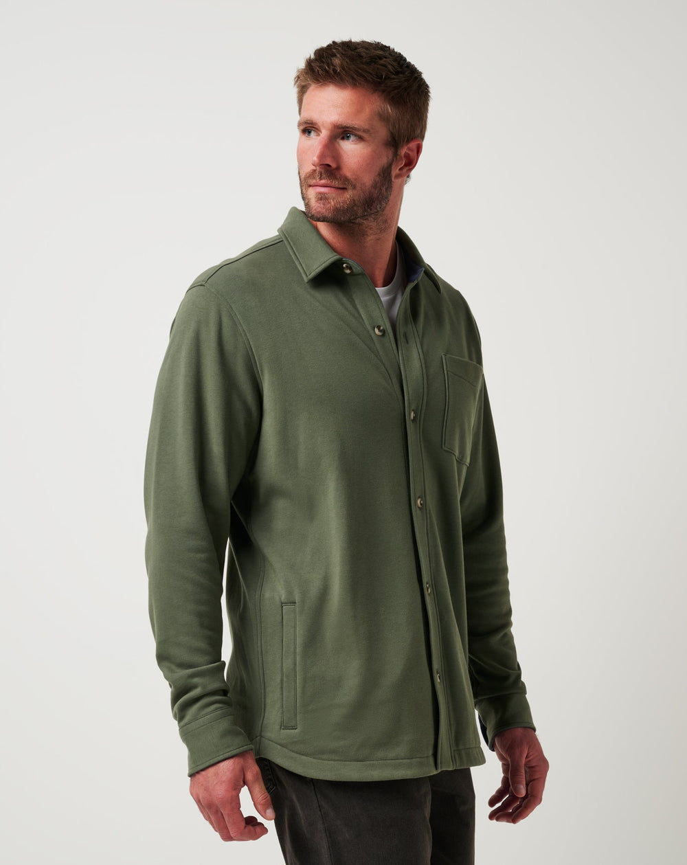 Cloud Shirt Jacket - Travis Mathew
