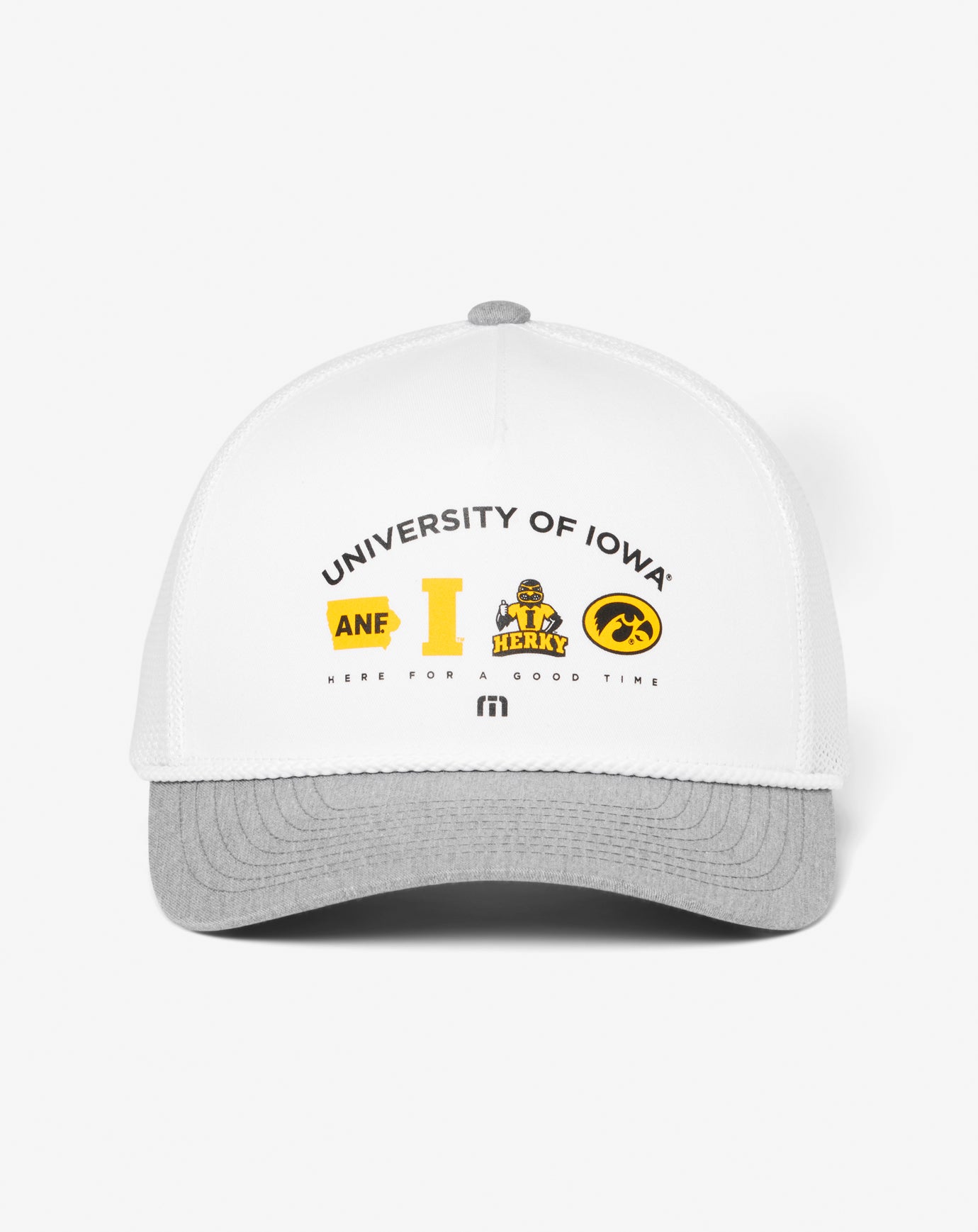 Iowa Defensive Line Snapback Hat - Travis Mathew