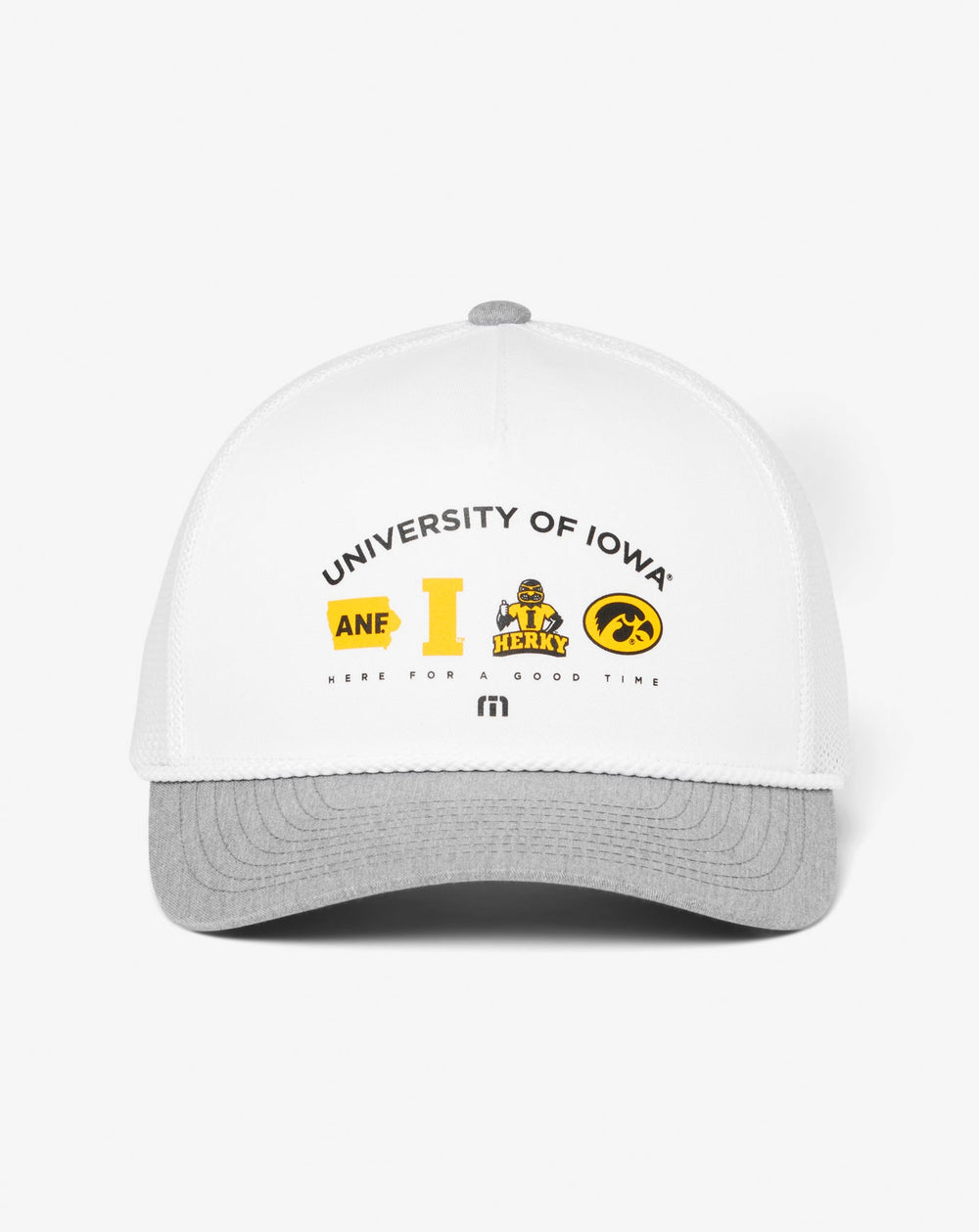 Iowa Defensive Line Snapback Hat - Travis Mathew
