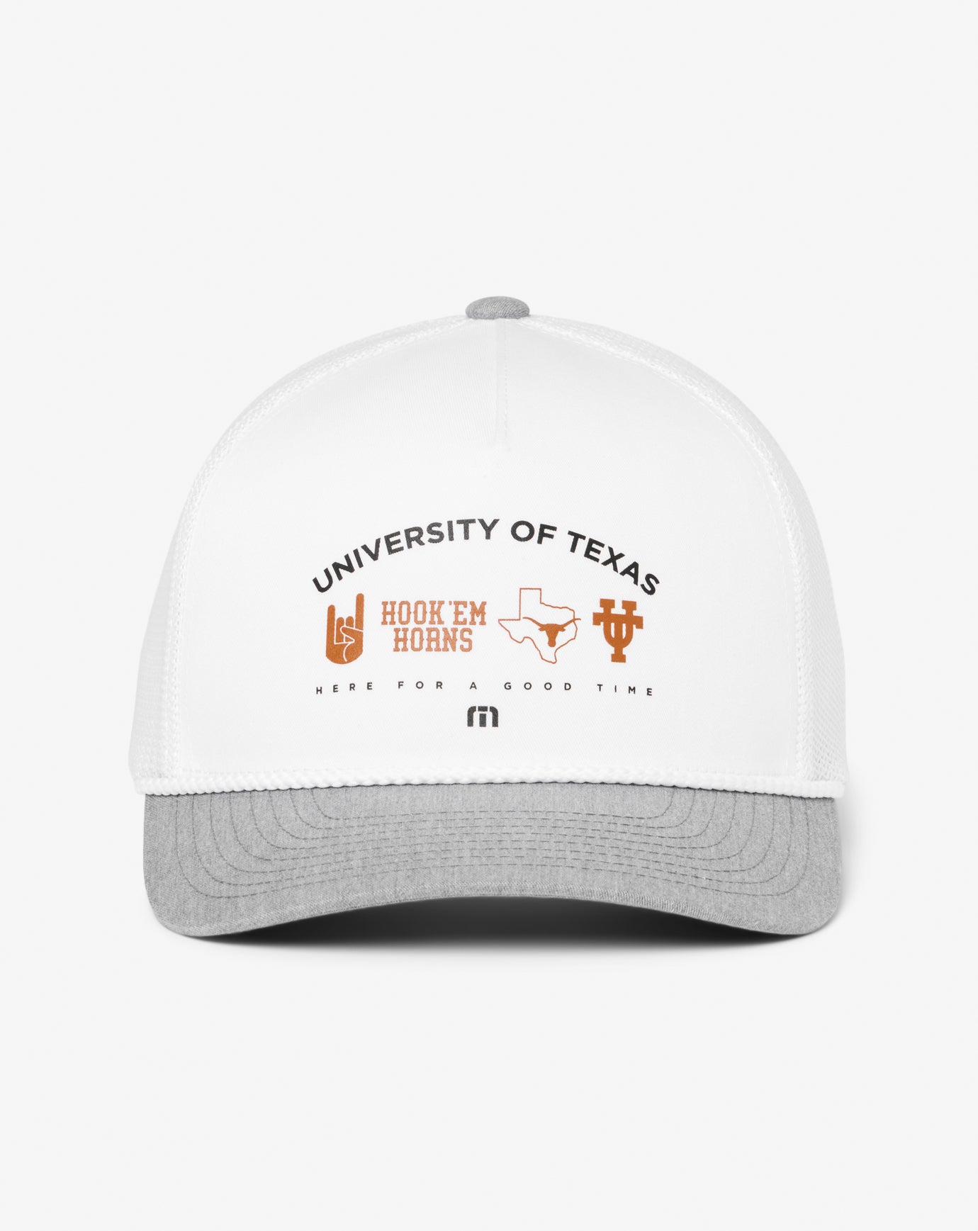 UT Austin Defensive Line Snapback Hat - Travis Mathew