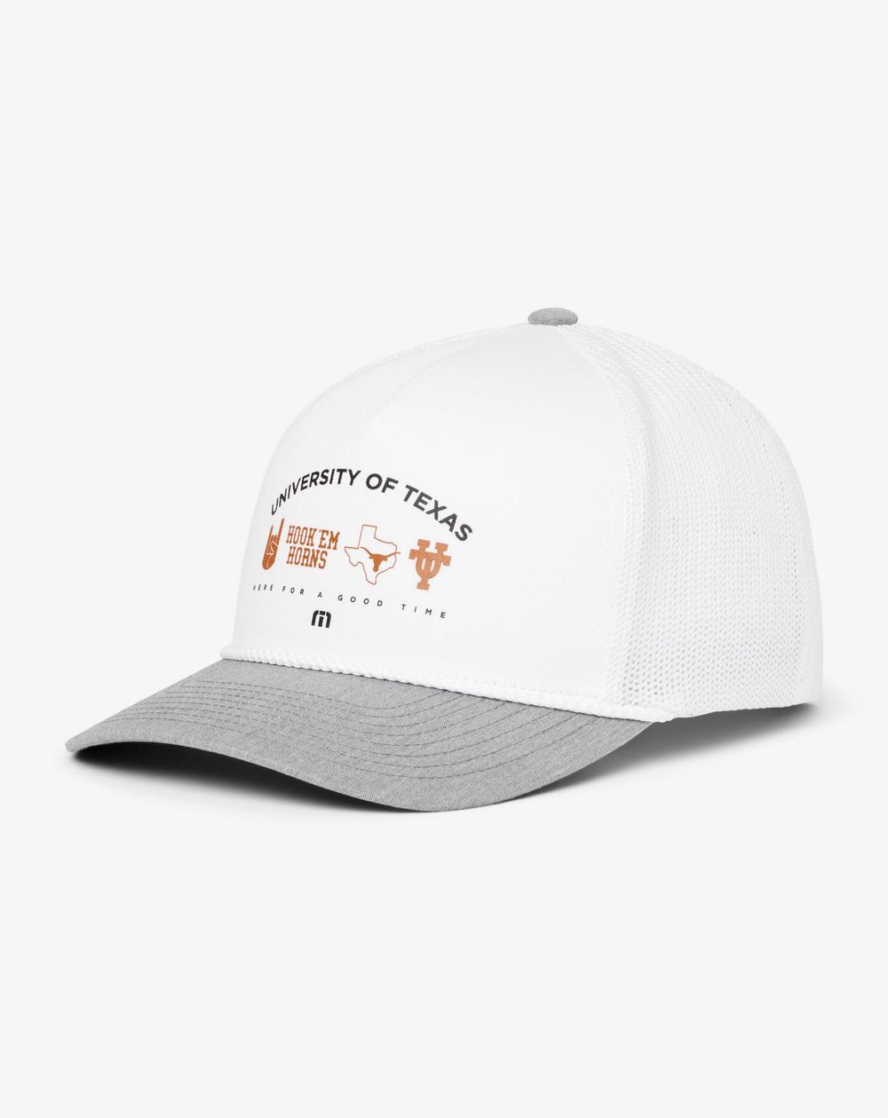UT Austin Defensive Line Snapback Hat - Travis Mathew