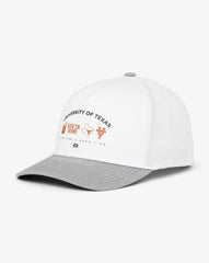 UT Austin Defensive Line Snapback Hat - Travis Mathew