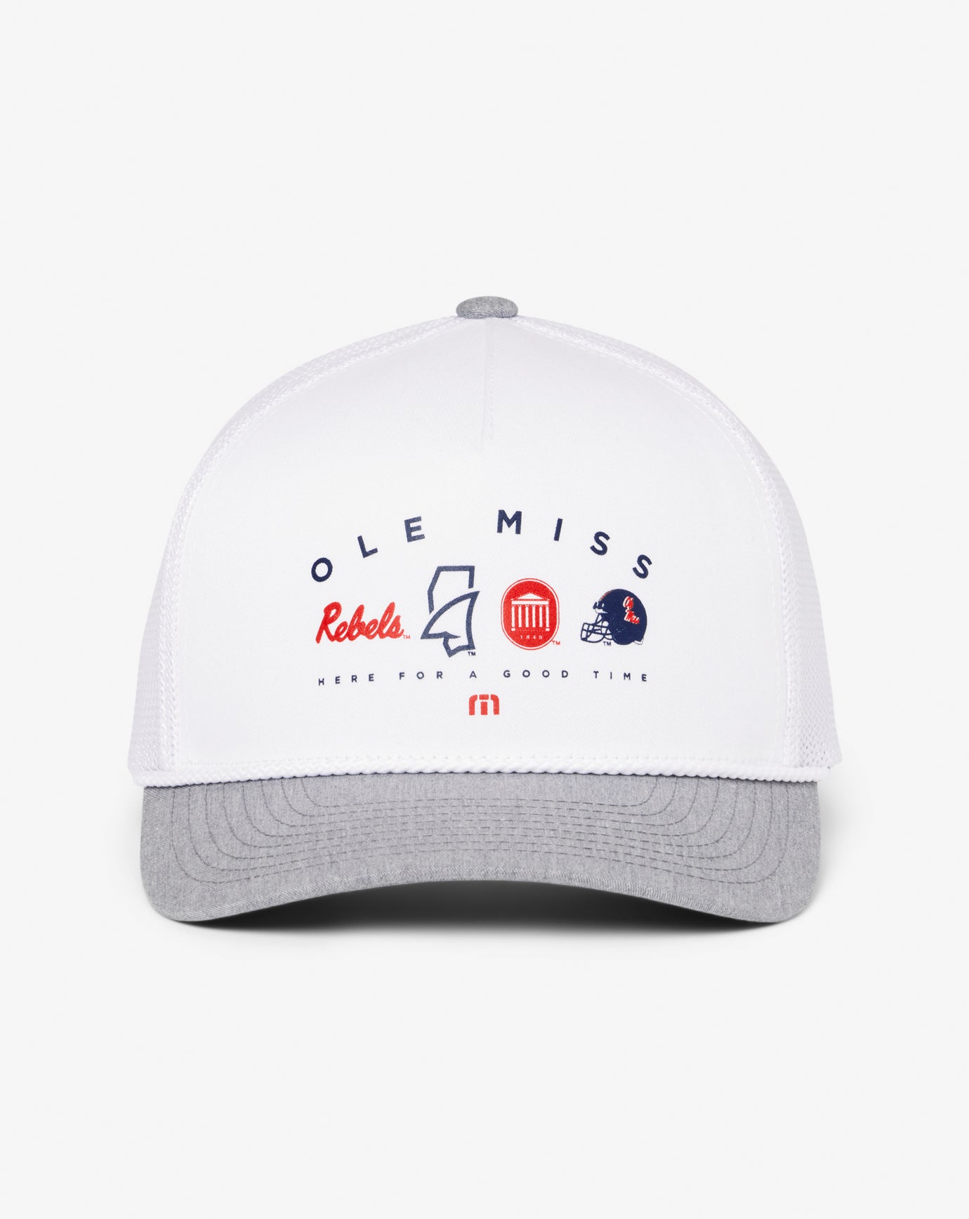 Mississippi Defensive Line Snapback Hat - Travis Mathew