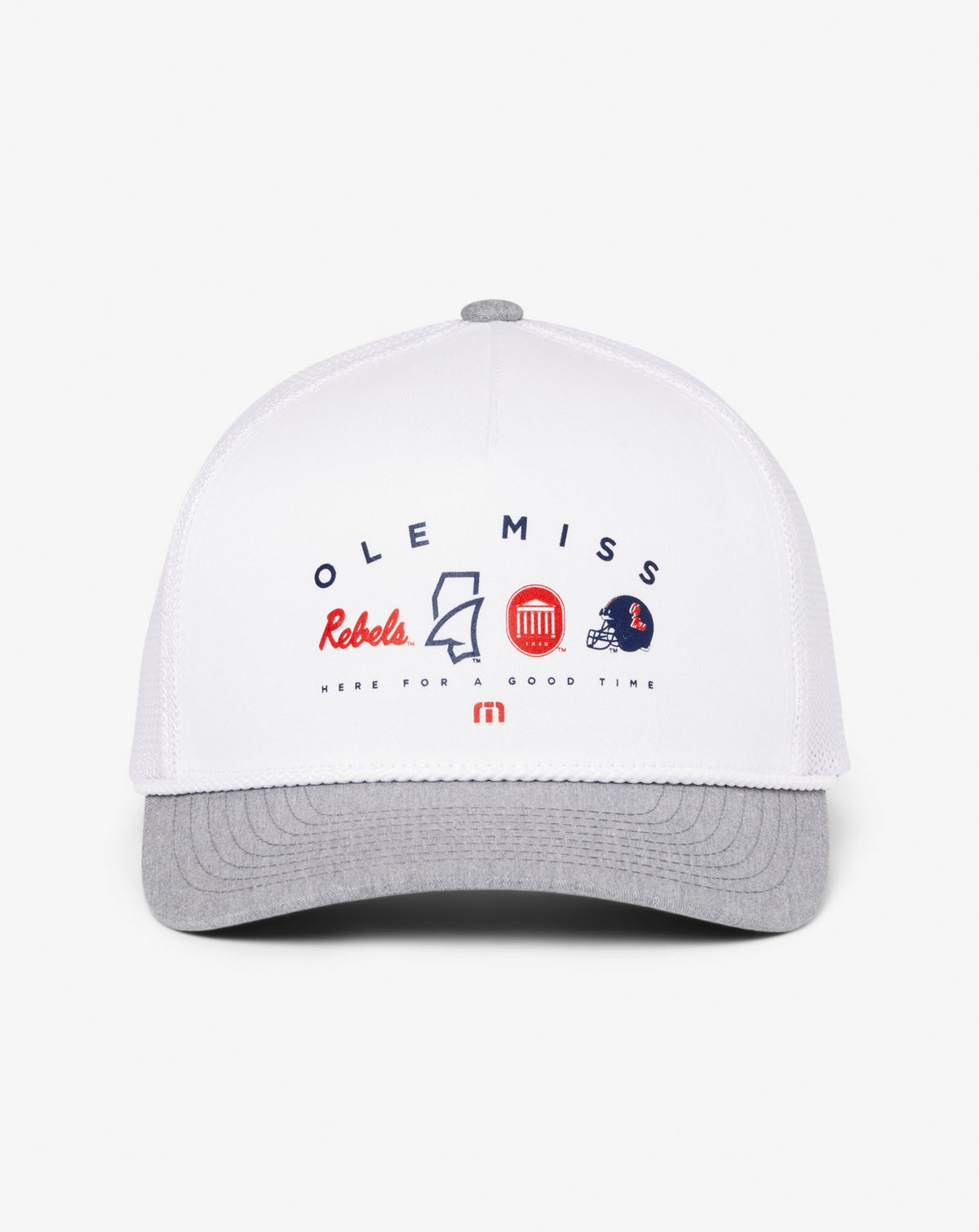 Mississippi Defensive Line Snapback Hat - Travis Mathew