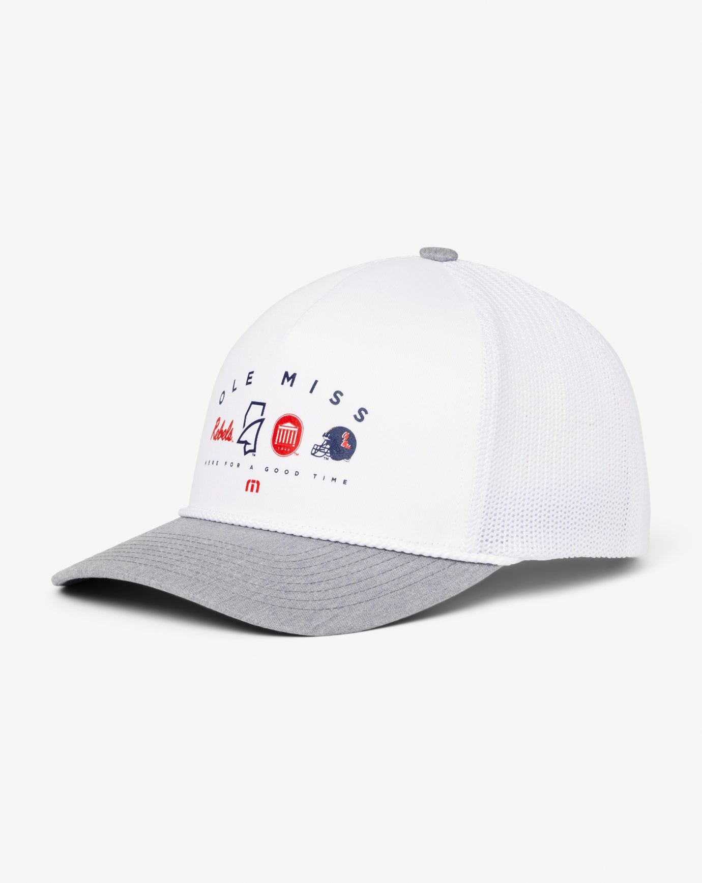 Mississippi Defensive Line Snapback Hat - Travis Mathew