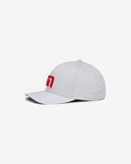 Red White Iconic Snapback Hat - Travis Mathew