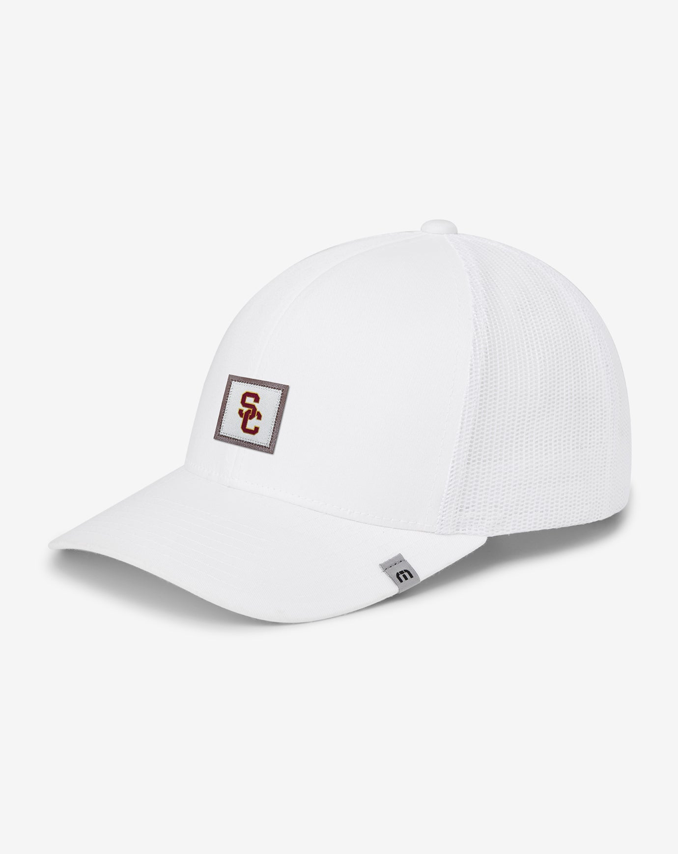 USC Leather Patch Snapback Hat - Travis Mathew