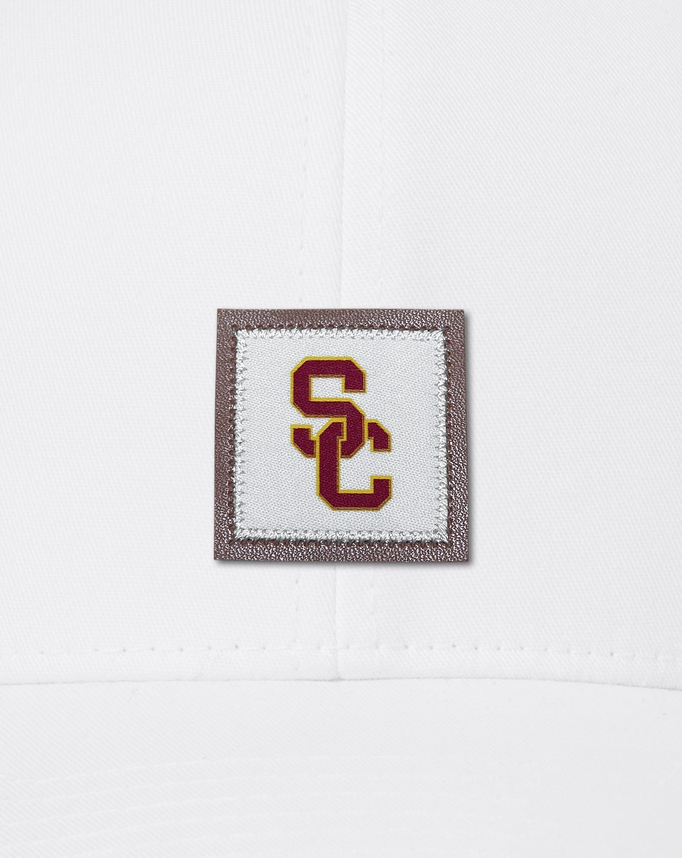 USC Leather Patch Snapback Hat - Travis Mathew