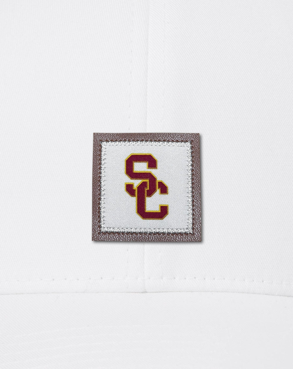 USC Leather Patch Snapback Hat - Travis Mathew