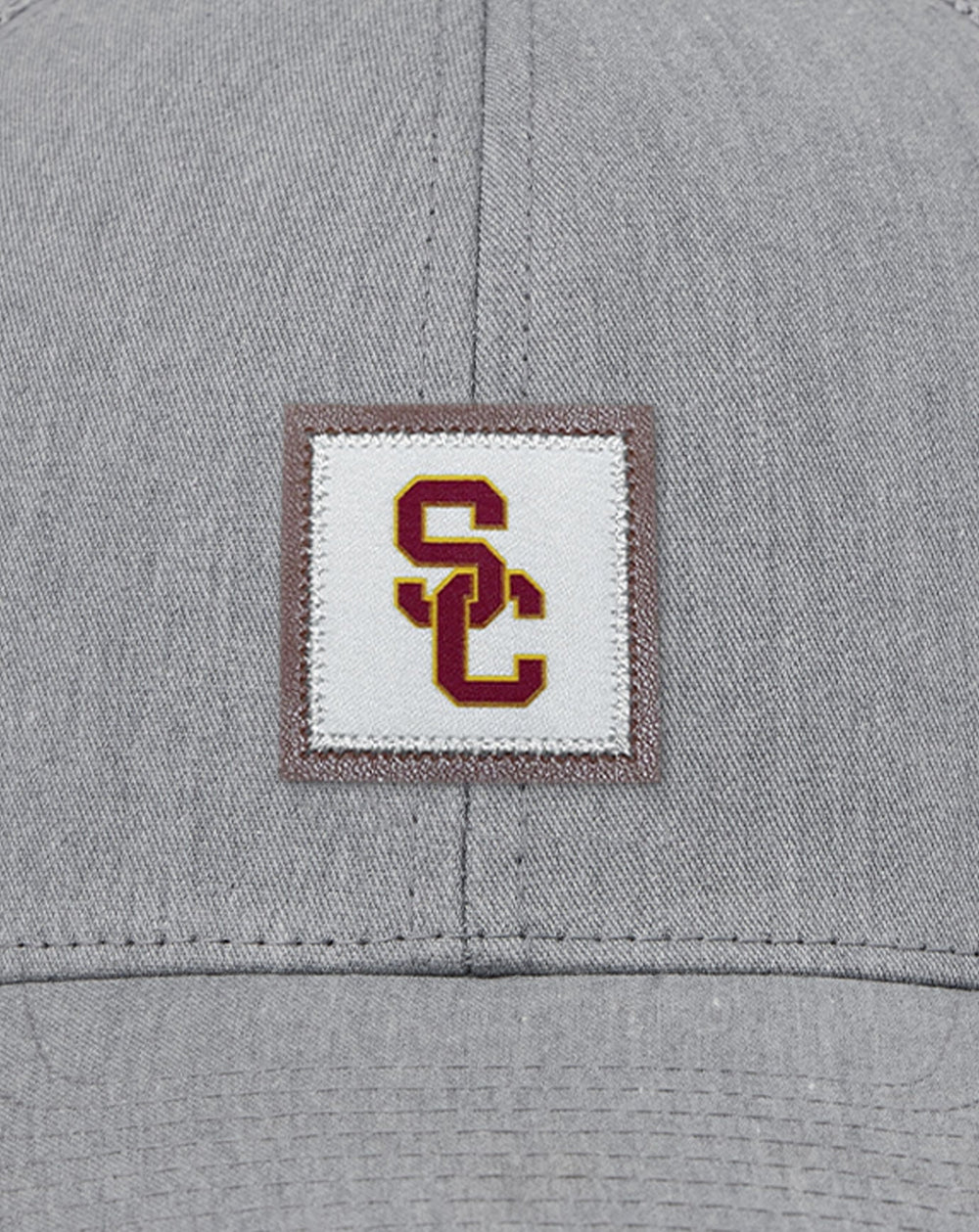 USC Leather Patch Snapback Hat - Travis Mathew