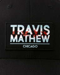 Bulls Take The Court Fitted Hat - Travis Mathew