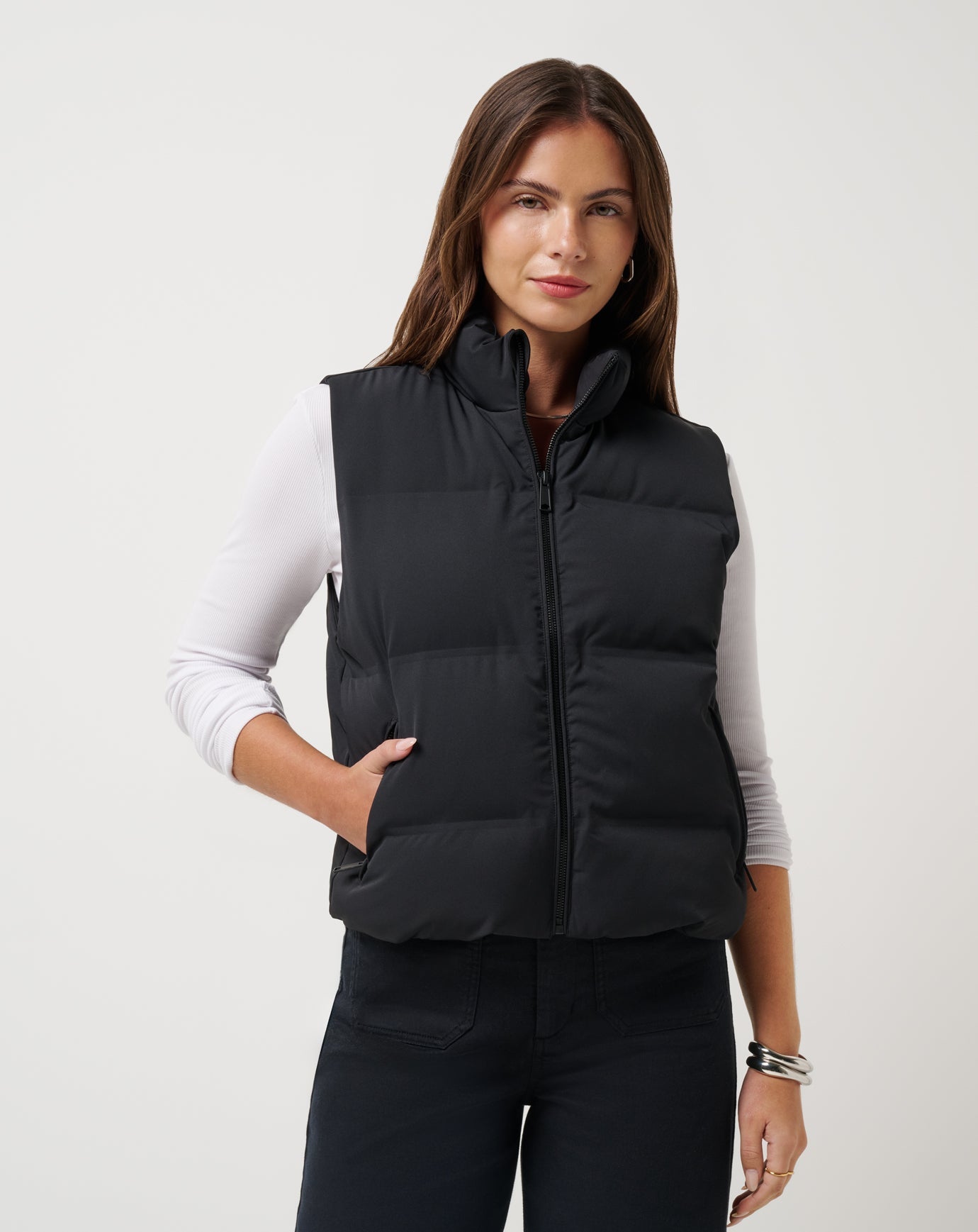 Moontide Bonded Puffer Vest - Travis Mathew