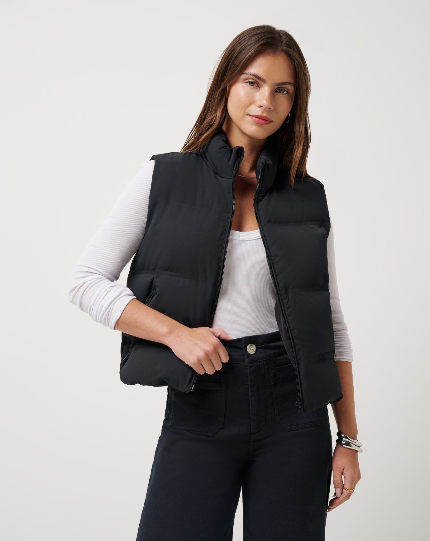 Moontide Bonded Puffer Vest - Travis Mathew