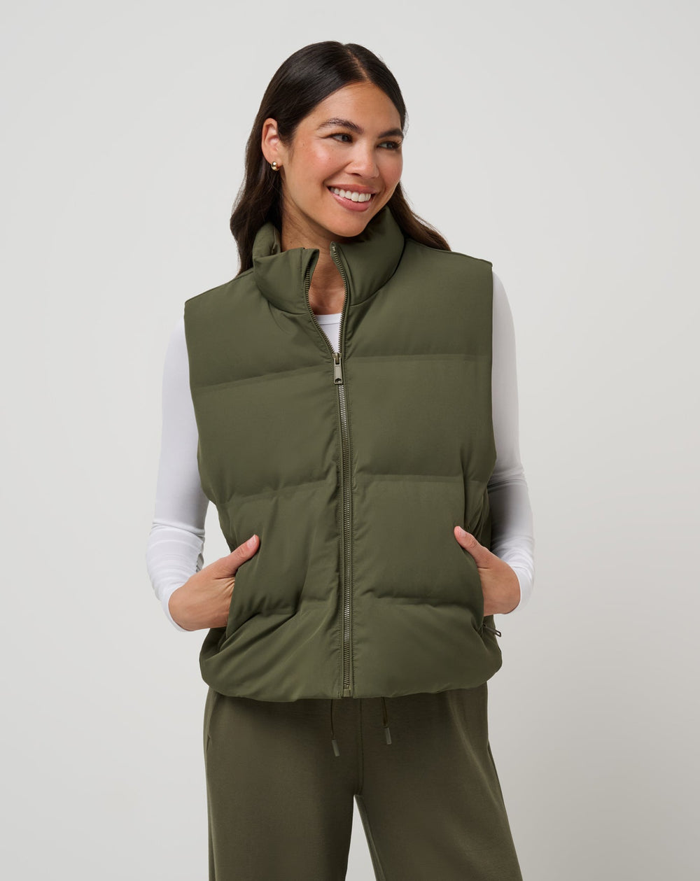 Moontide Bonded Puffer Vest - Travis Mathew