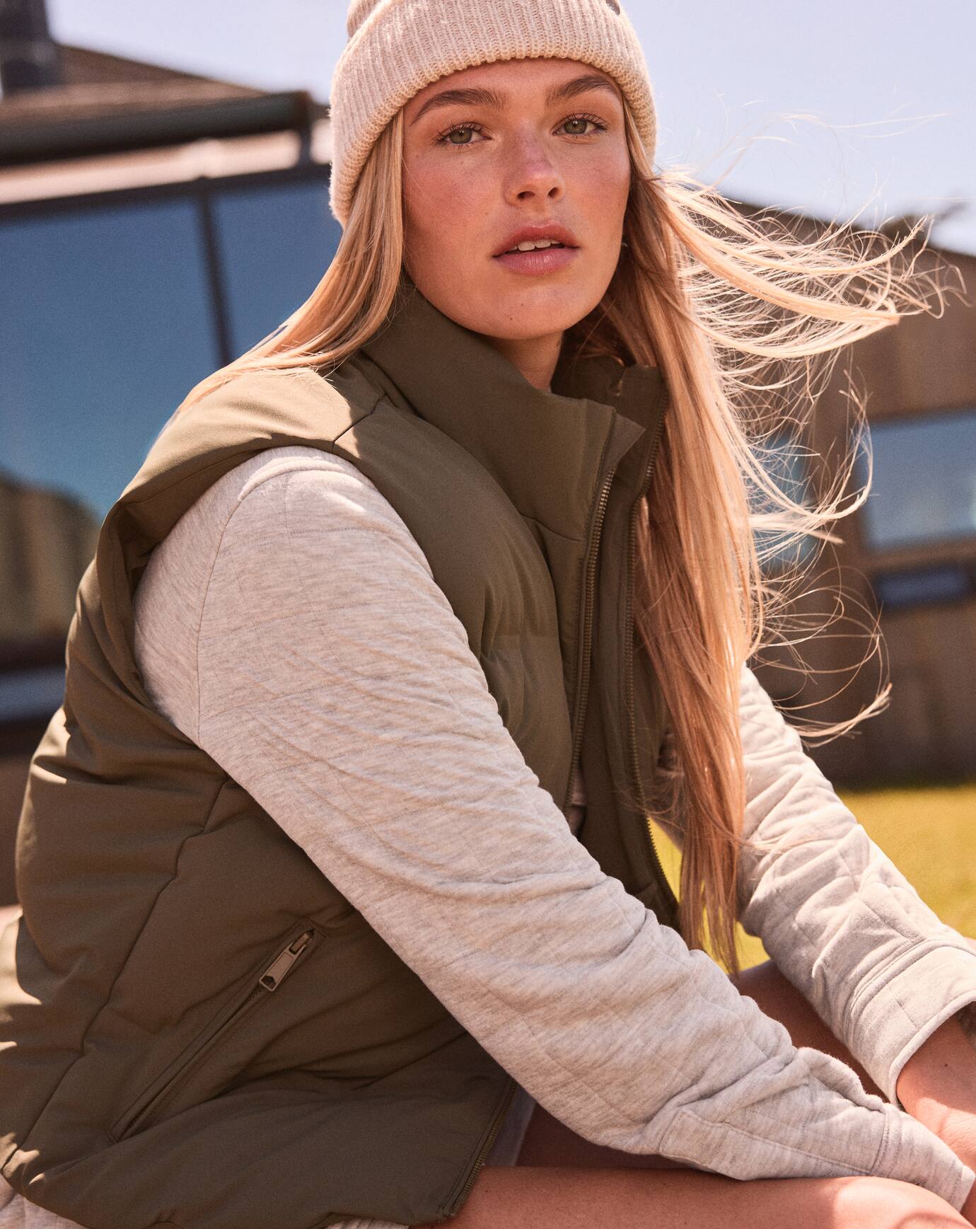 Moontide Bonded Puffer Vest - Travis Mathew