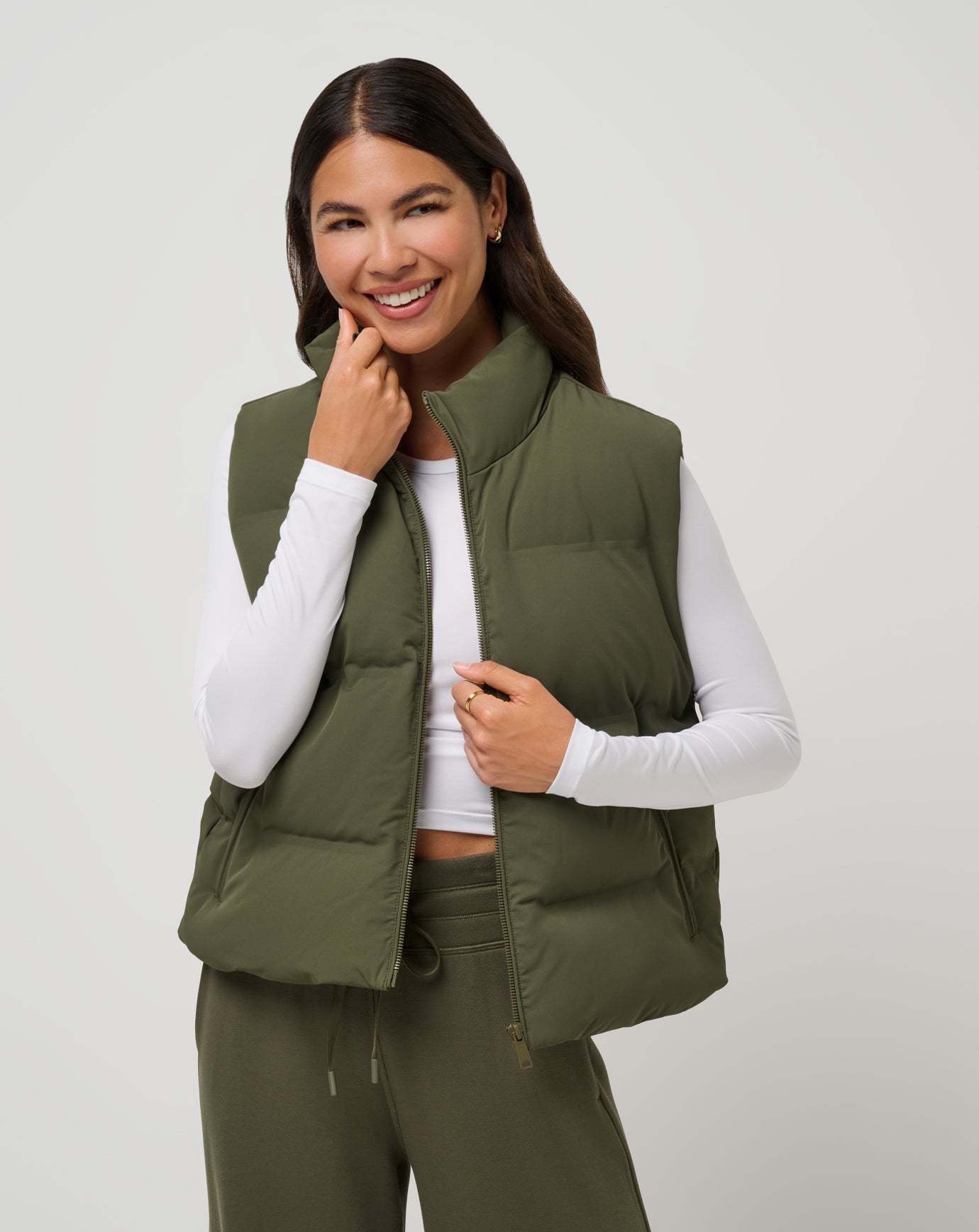 Moontide Bonded Puffer Vest - Travis Mathew