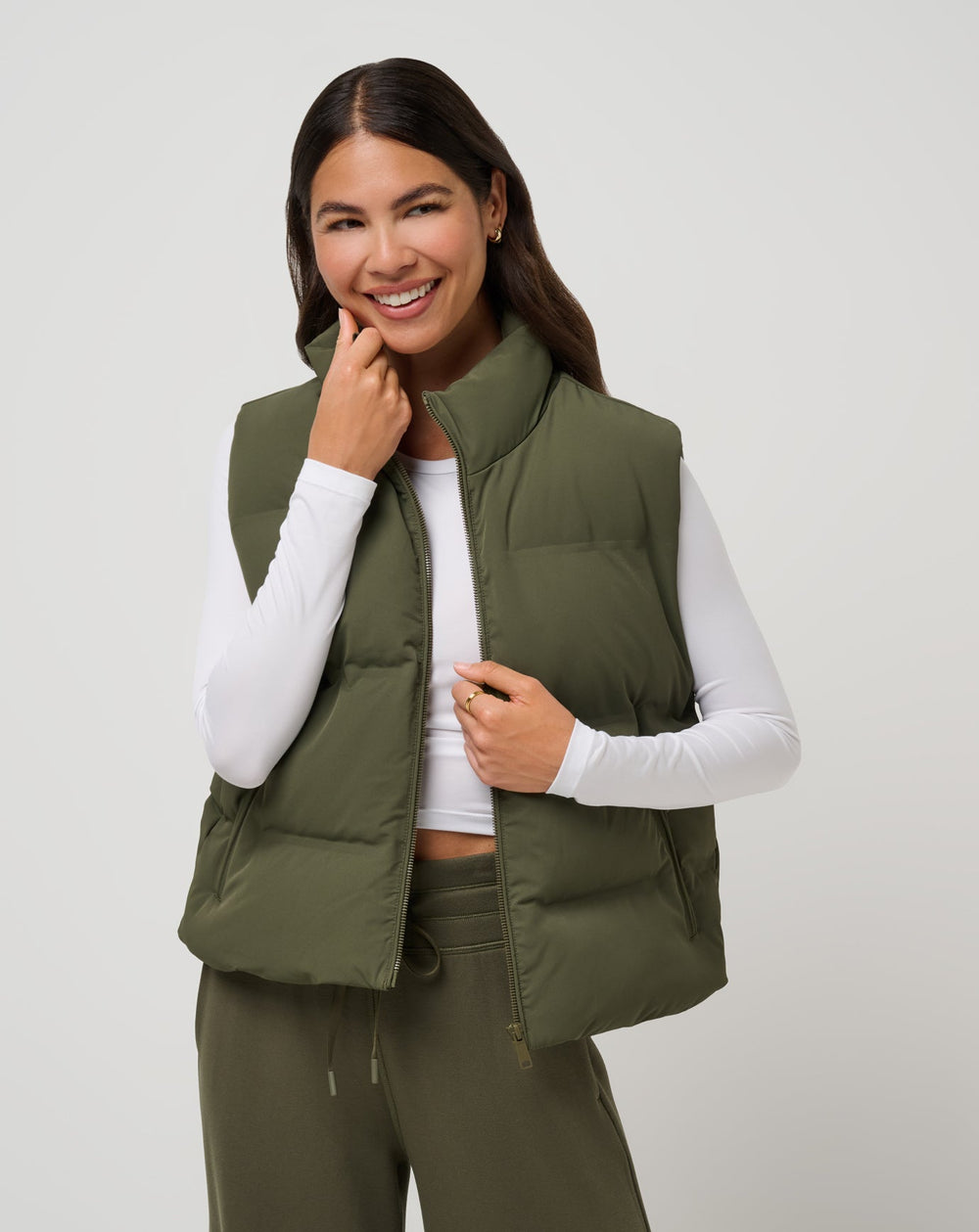 Moontide Bonded Puffer Vest - Travis Mathew