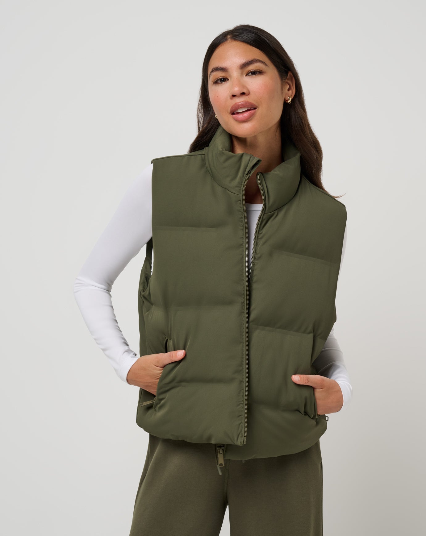 Moontide Bonded Puffer Vest - Travis Mathew