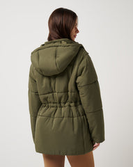 Mont Blanc Hood Puffer - Travis Mathew