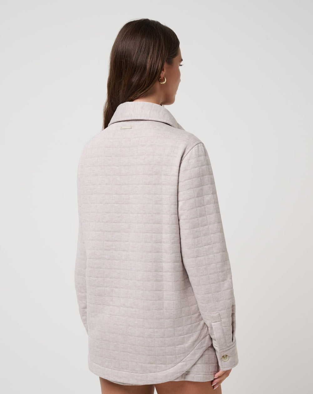 Cloud Coastal Quilted Shacket - Travis Mathew