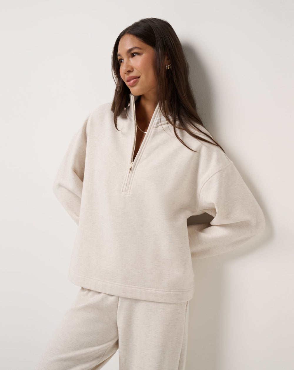 Cloud Fleece Clubside Half Zip - Travis Mathew