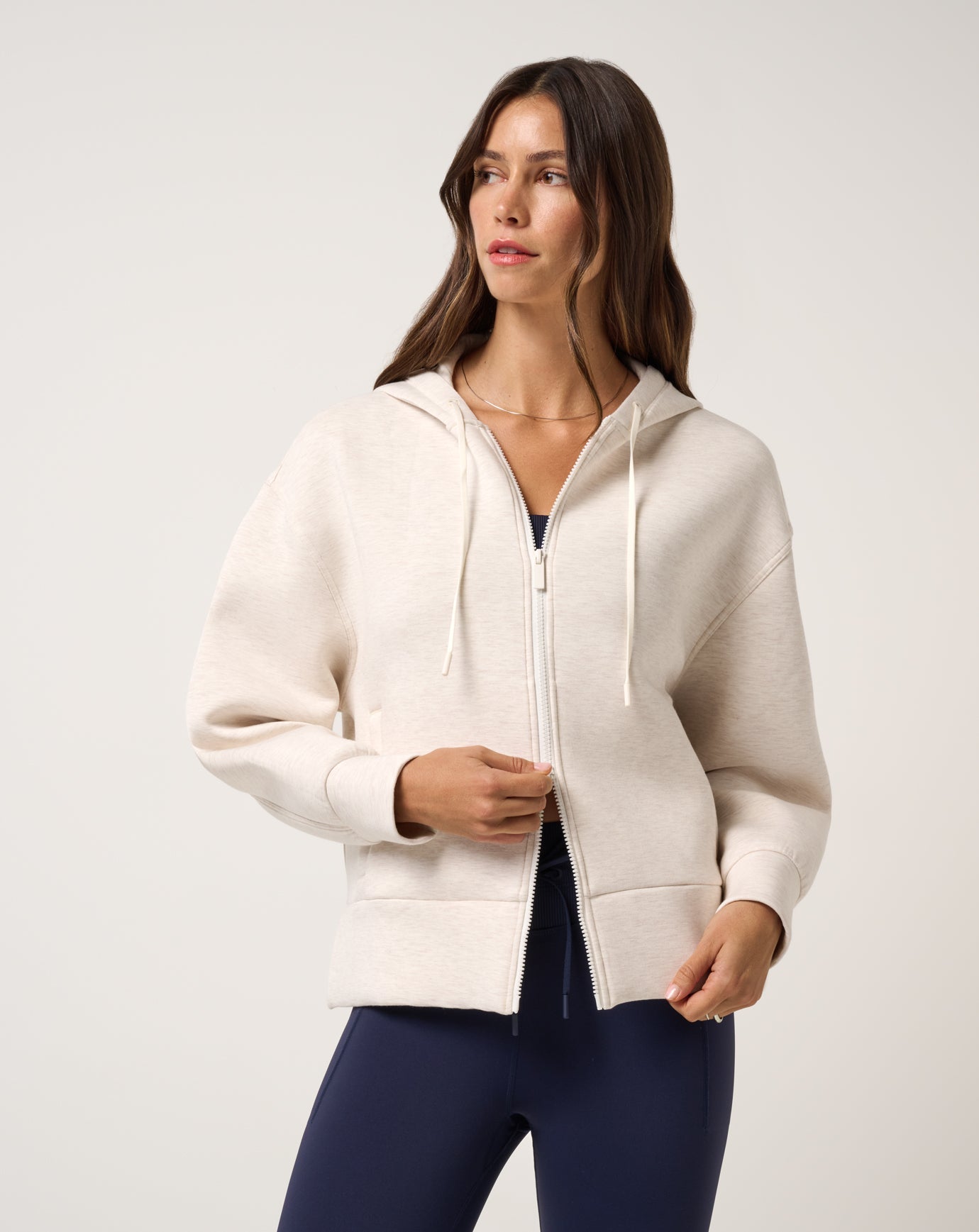 Cloudscape Zip Hood - Travis Mathew