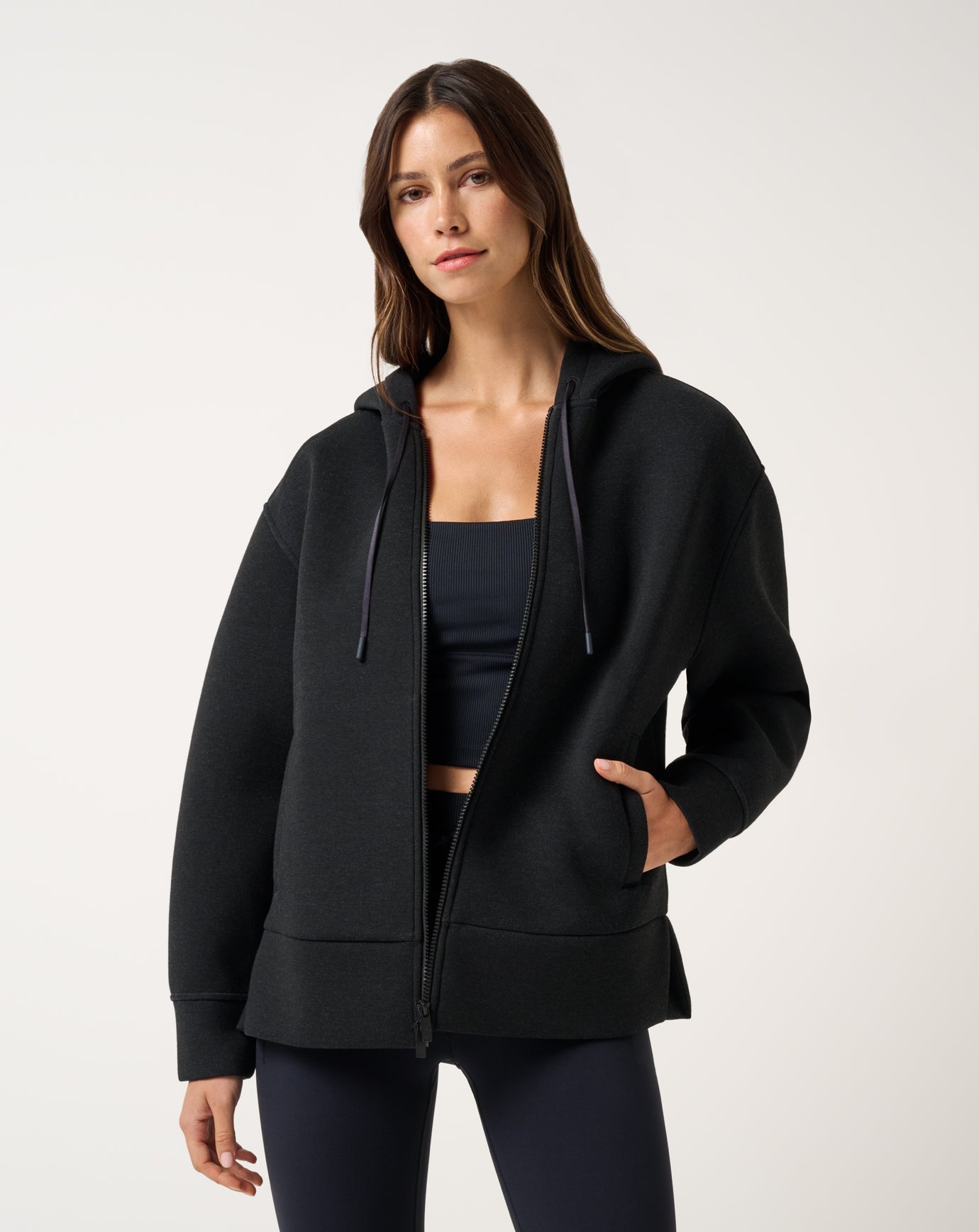 Cloudscape Zip Hood - Travis Mathew