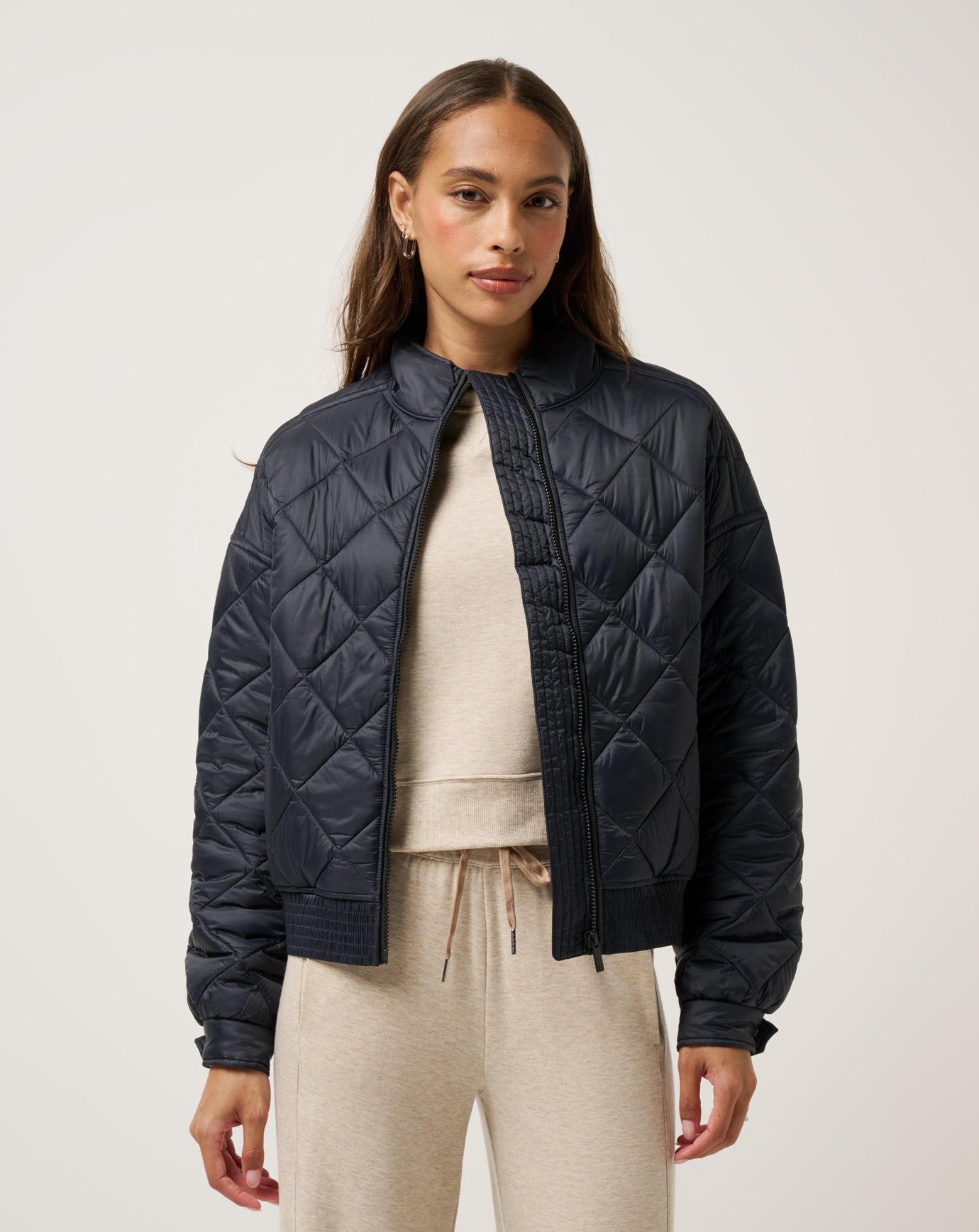 Lights At Night Quilted Jacket - Travis Mathew