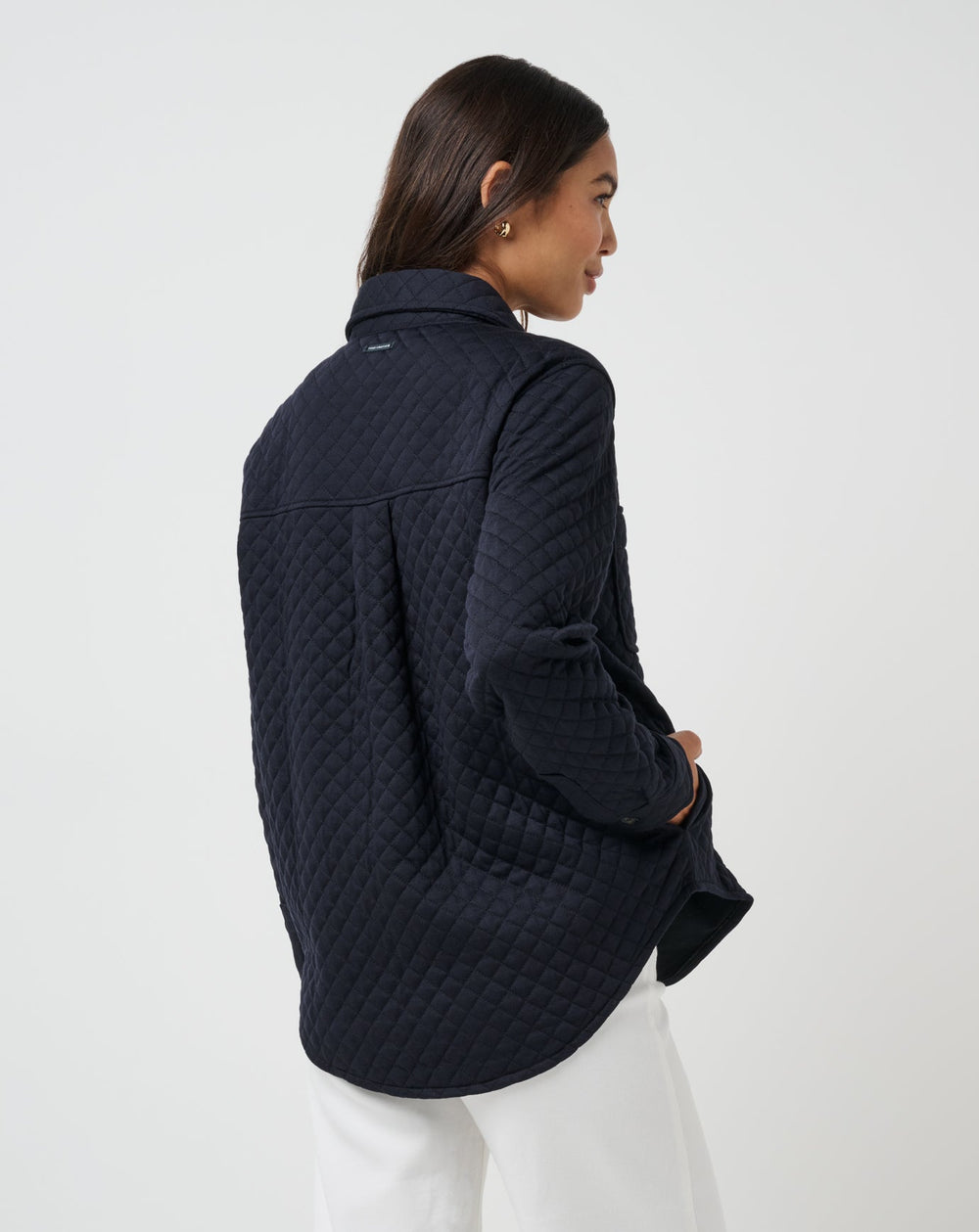 Diamond Quilted Shacket - Travis Mathew