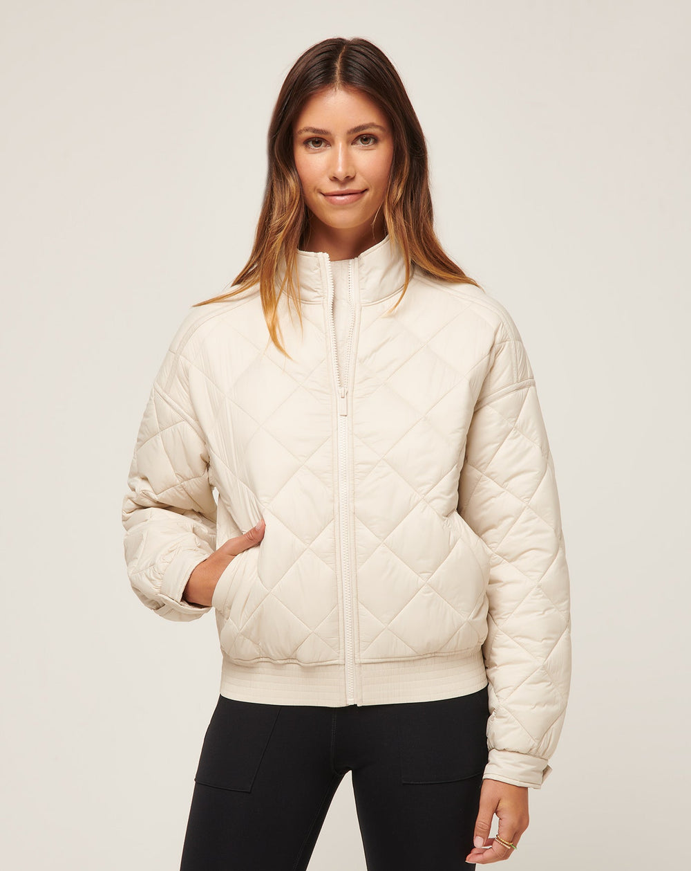 Lights At Night Quilted Jacket - Travis Mathew
