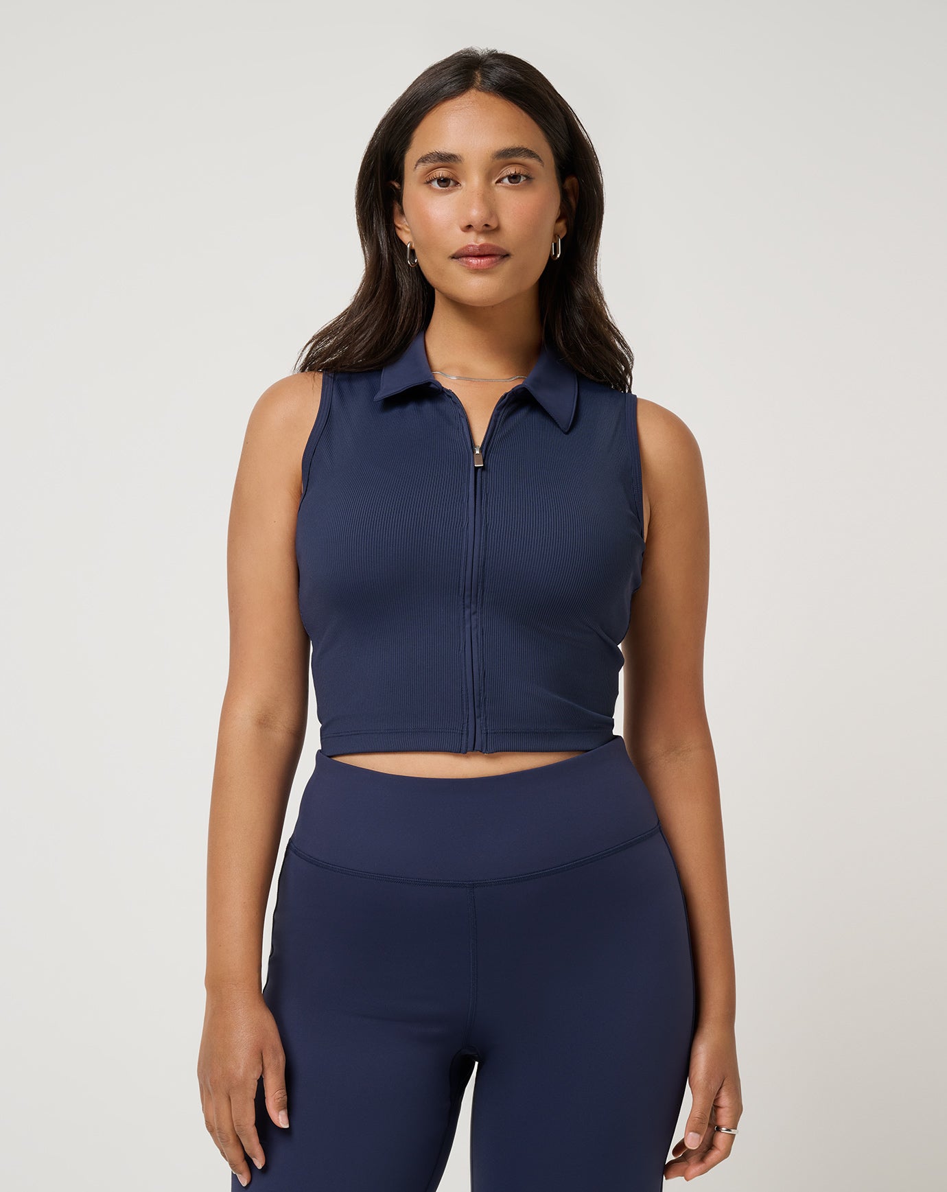 Moveknit Rib Zip Polo - Travis Mathew